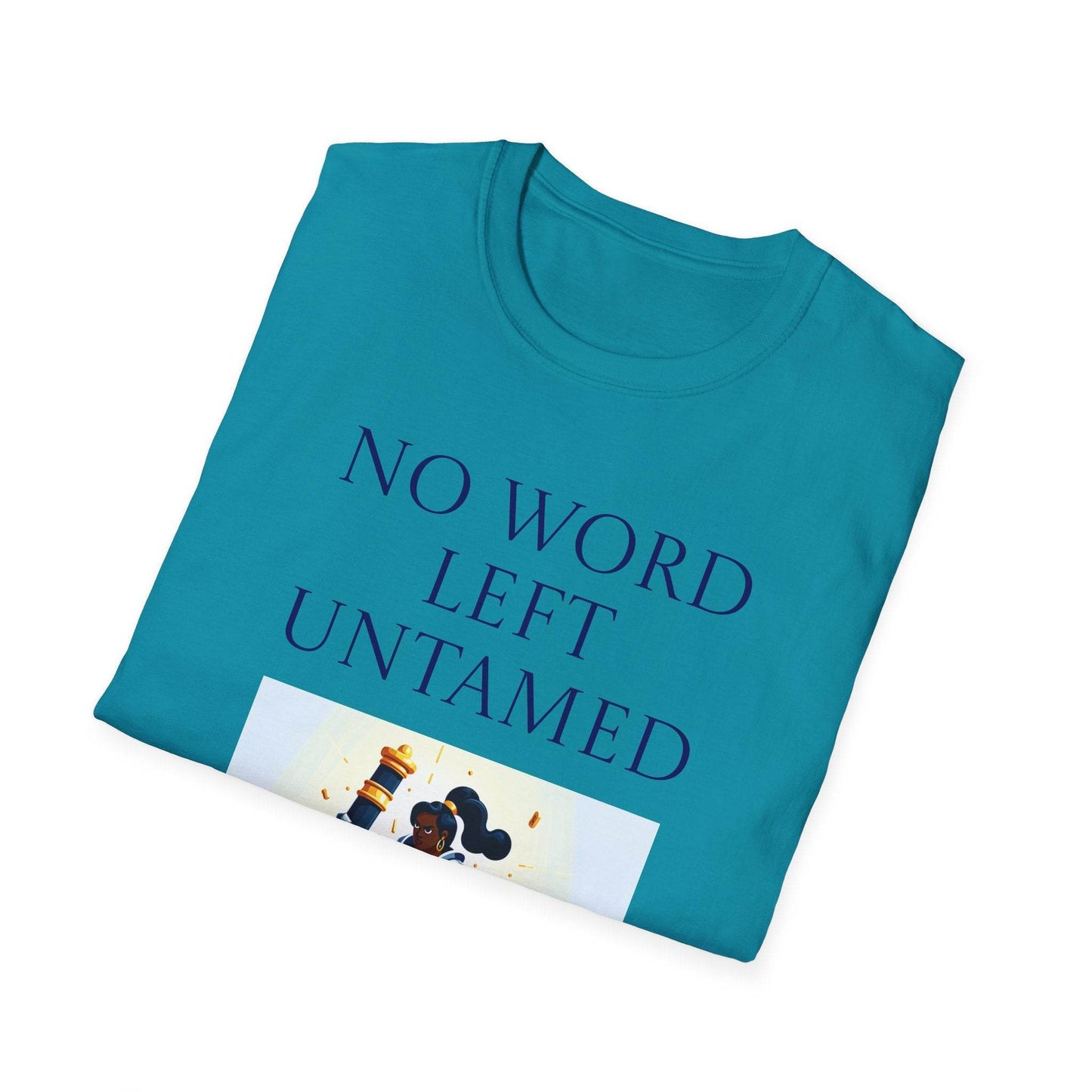 Unisex Softstyle T-Shirt - 'No Word' - The Dreamer's Bookshop.