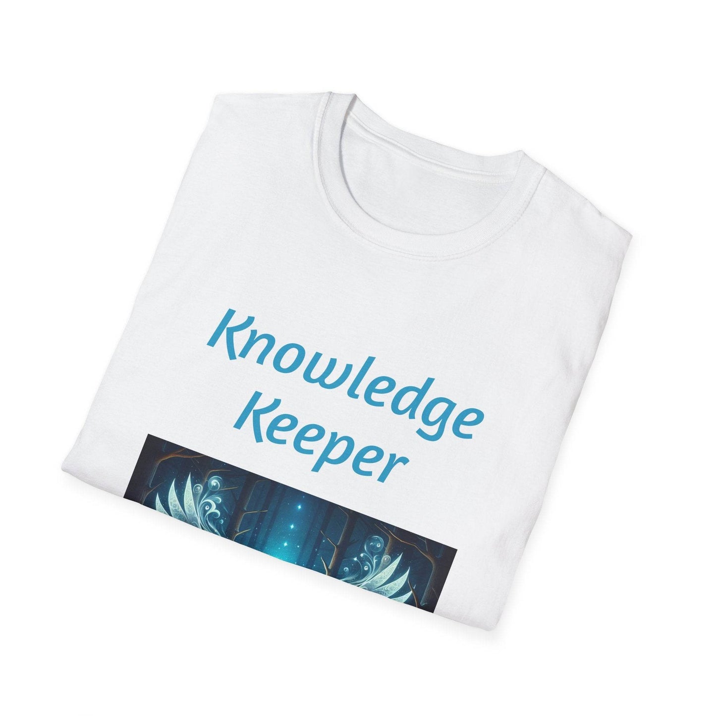 Knowledge Keeper Owl Unisex Softstyle T-Shirt - Proud Reader - The Dreamer's Bookshop.