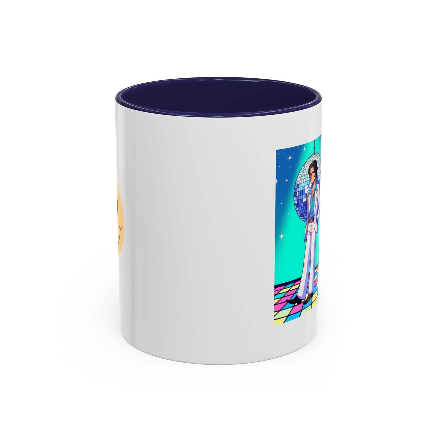 Retro Vibe Accent Coffee Mug - I should be reading - The Dreamer's Bookshop.