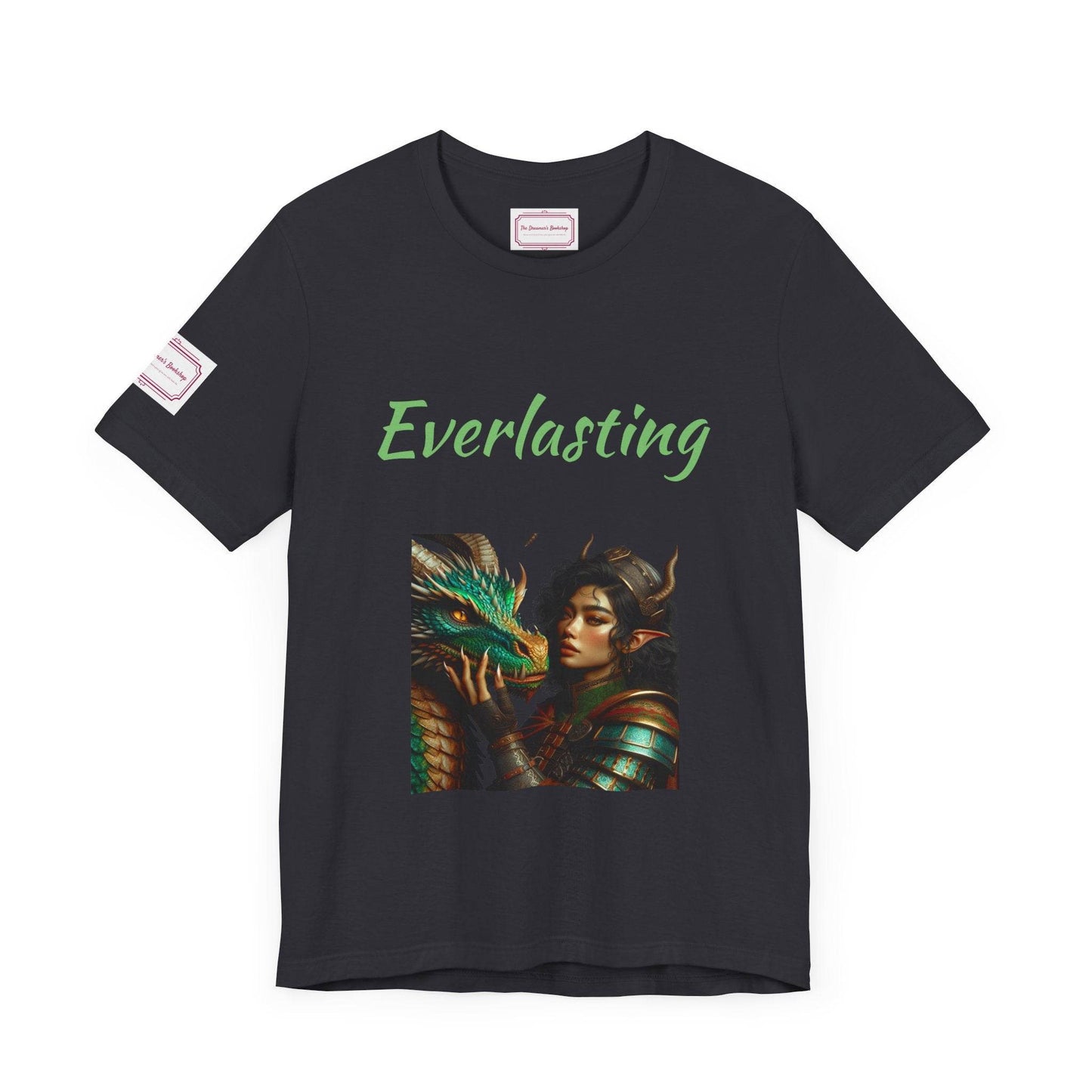 Everlasting Tee - Fun Short Sleeve Shirt for Writers & Book Lovers - The Dreamer's Bookshop.
