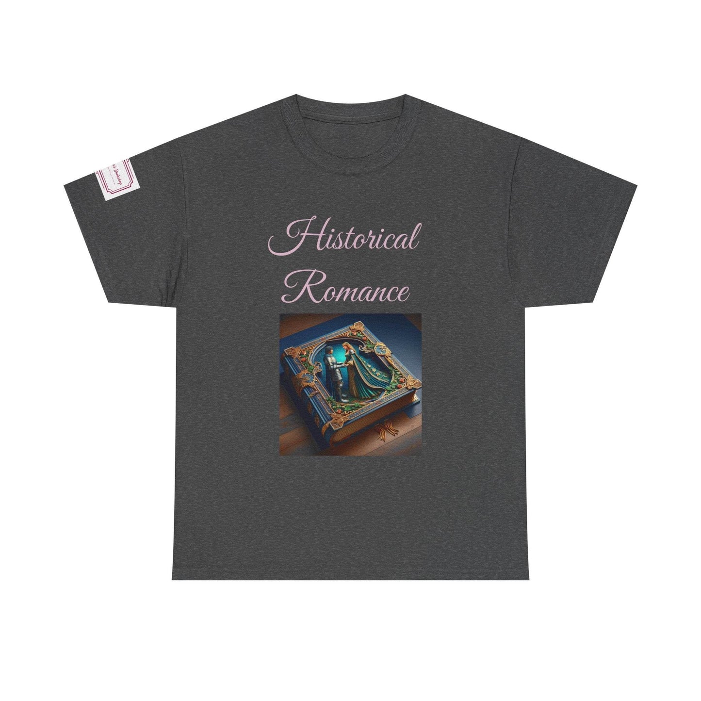 Fiction - Graphic Unisex Heavy Cotton Tee - Historical Romance - The Dreamer's Bookshop.