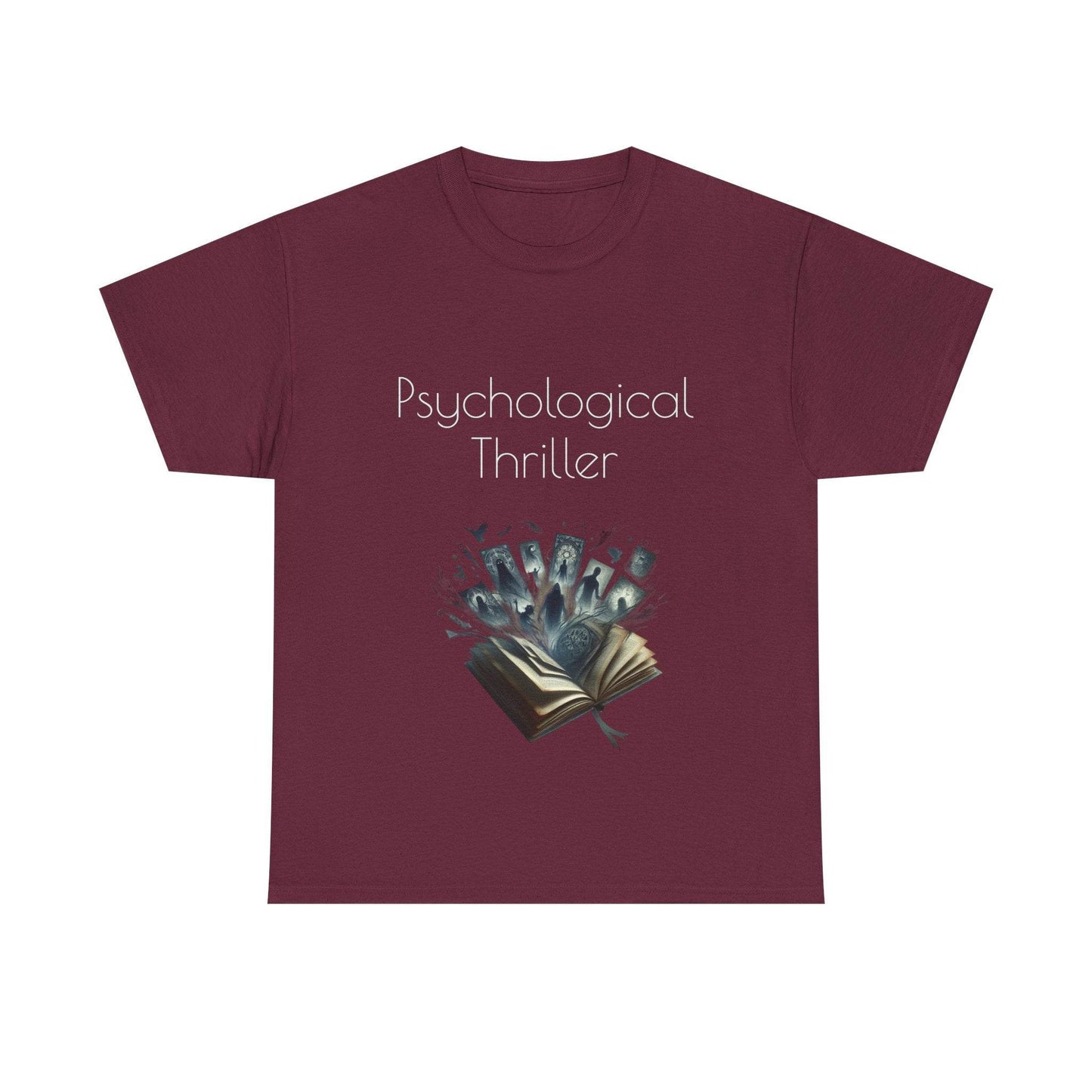 Fiction - Unisex Heavy Cotton Tee - Psychological Thriller - The Dreamer's Bookshop.