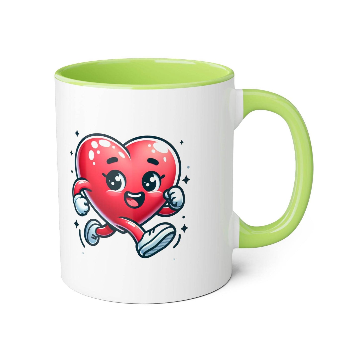 Be Happy Stay Positive Accent Mug - 11oz Coffee Cup for Daily Inspiration - The Dreamer's Bookshop.