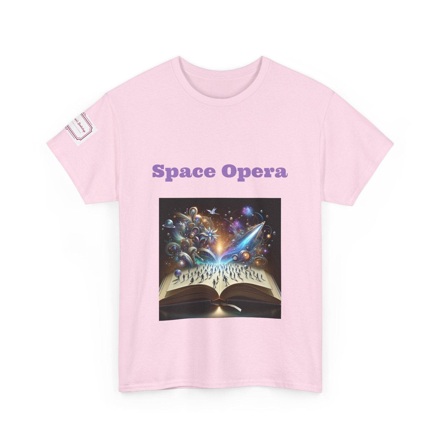 Space Opera - Graphic Unisex Heavy Cotton Tee - Sci-Fi Books - The Dreamer's Bookshop.