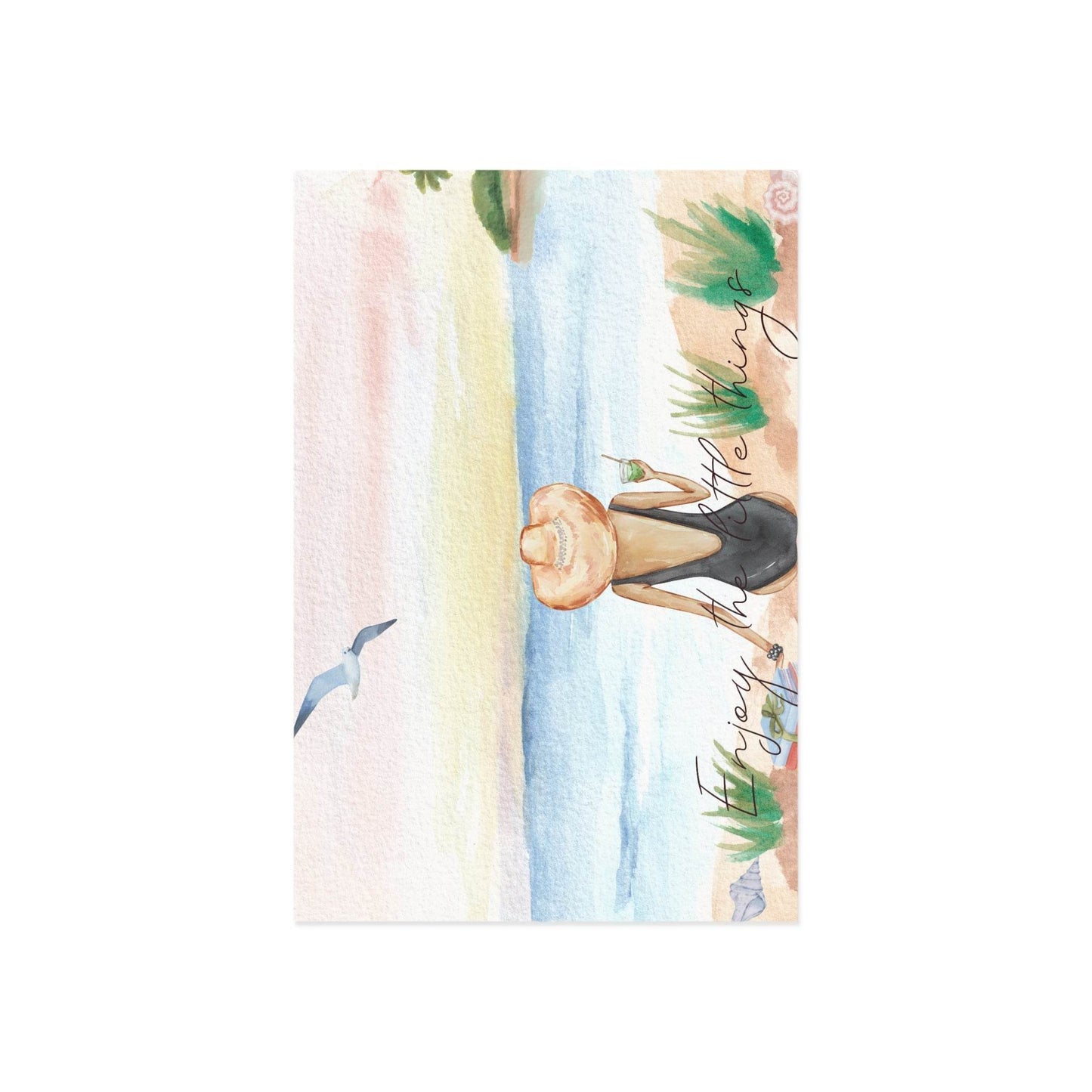The Dreamer's Bookshop "Sea view" Enjoy the Little Things Card - The Dreamer's Bookshop.