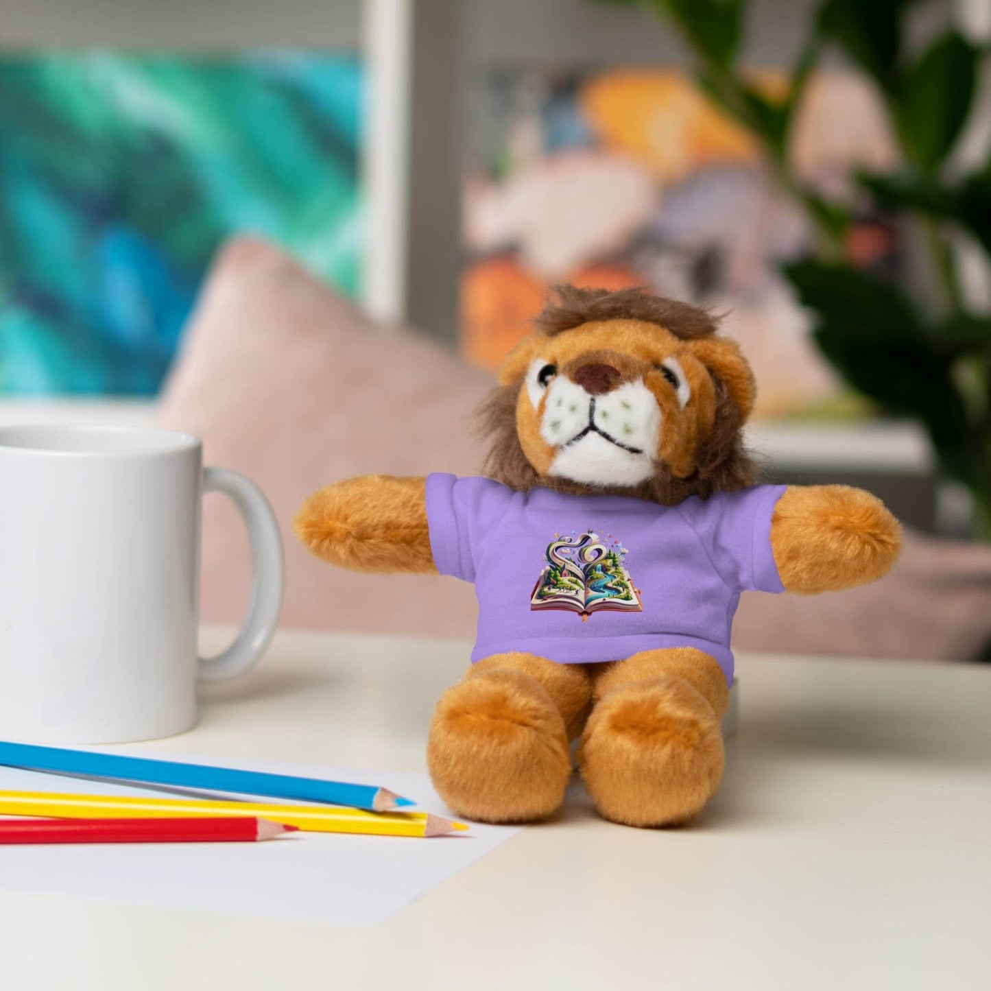Personalized Stuffed Animal with Tee - Perfect Gift for Kids and Baby Showers - The Dreamer's Bookshop.