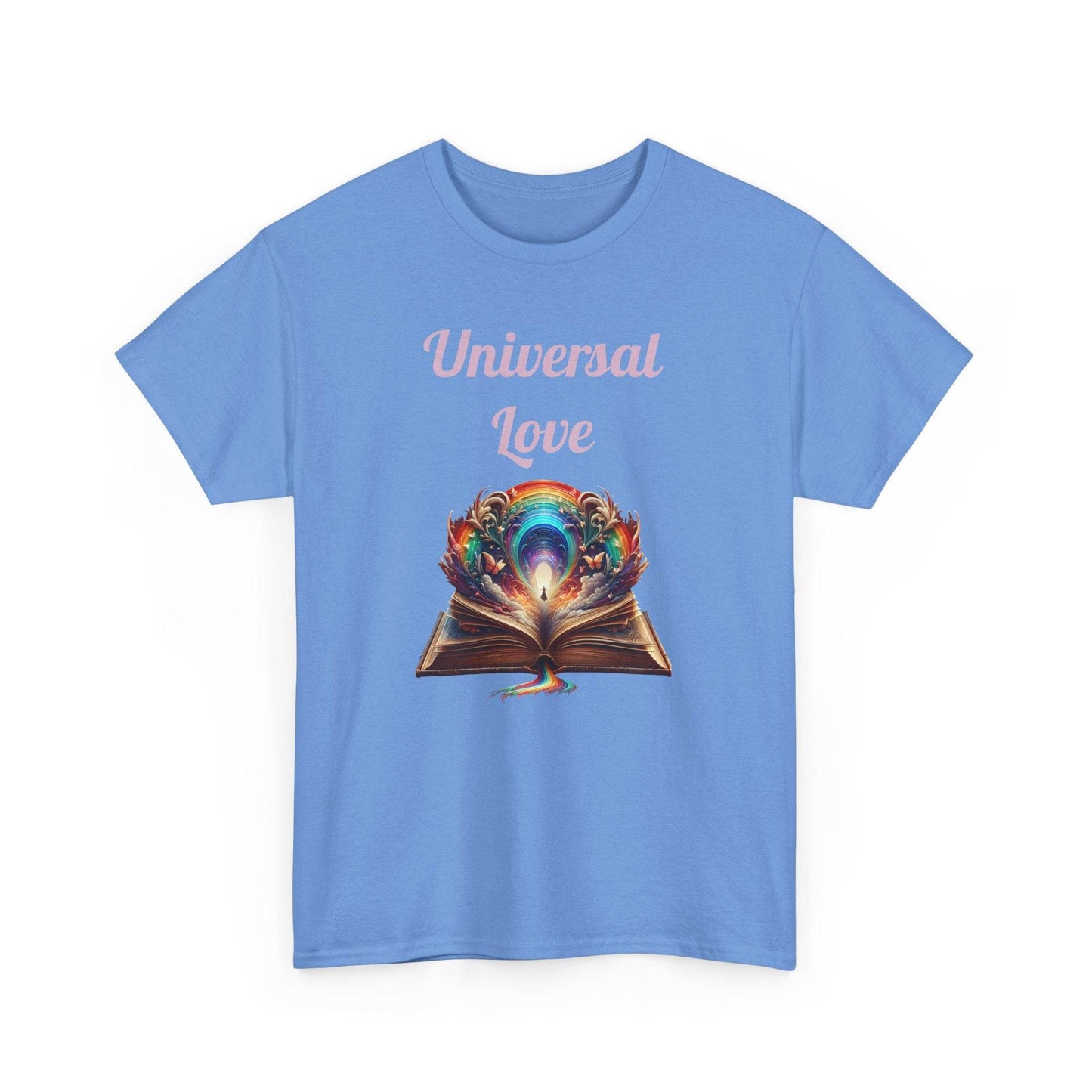Universal Love - Graphic Tee - Unisex Heavy Cotton T-Shirt Queer Romance Books - The Dreamer's Bookshop.