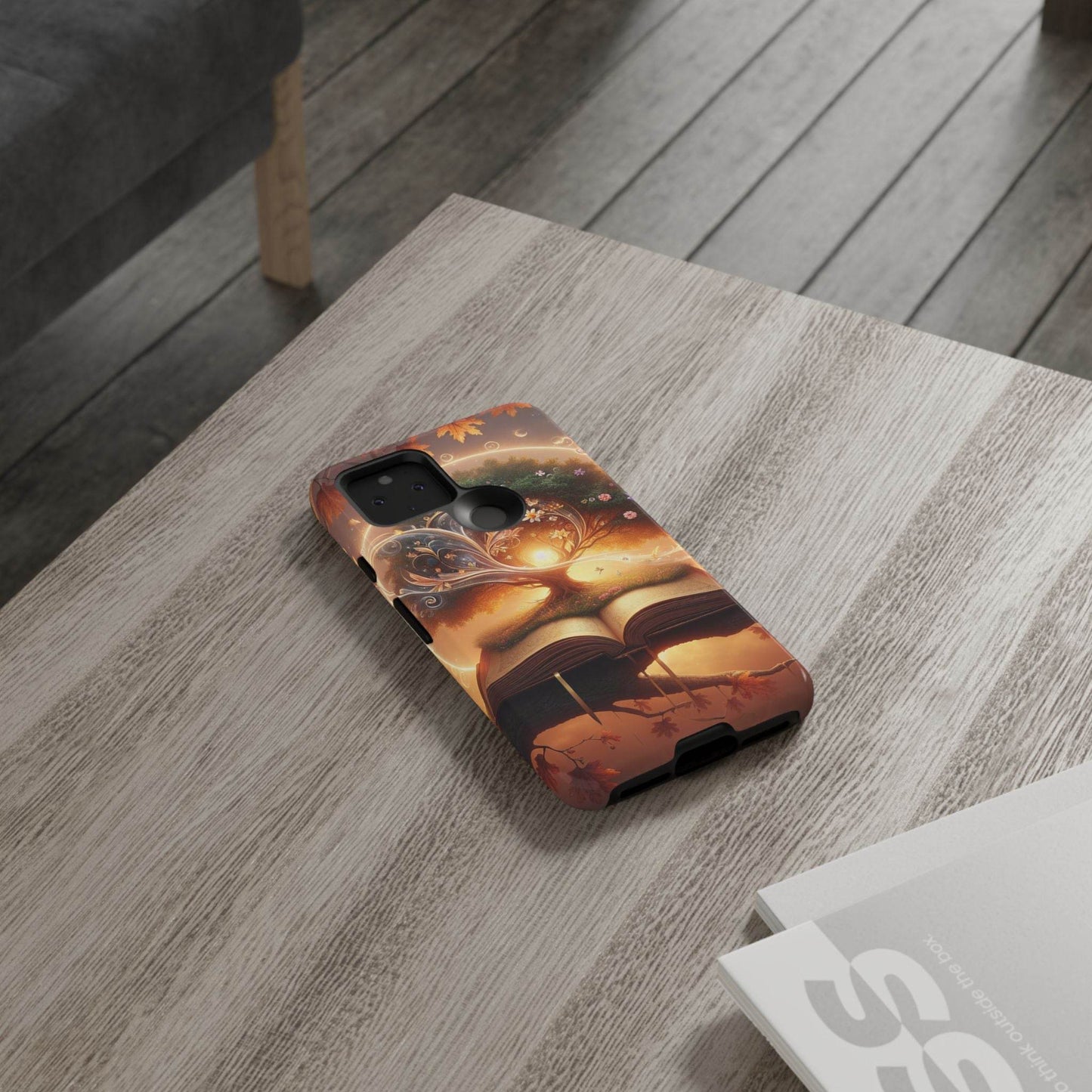 Google & Samsung - Artistic Phone Case with BookishTree Design - Tough Cases - The Dreamer's Bookshop.