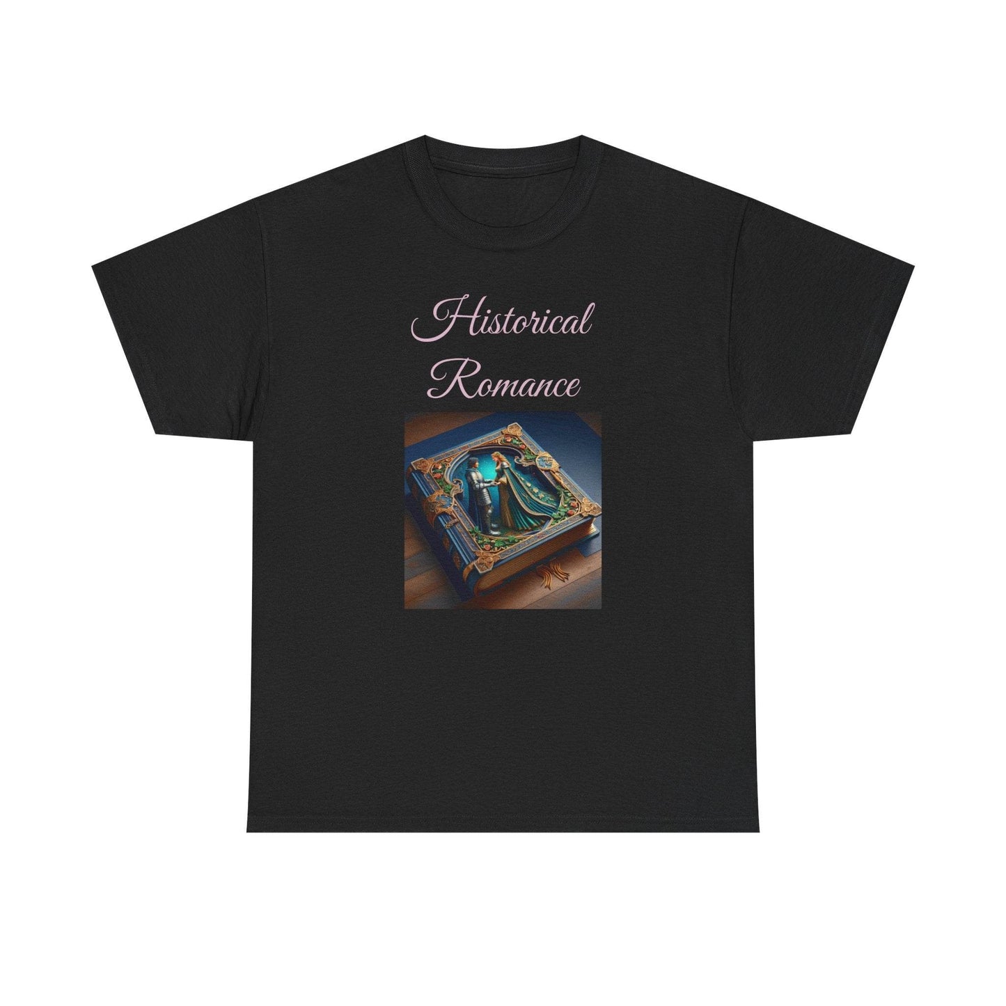 Fiction - Graphic Tee - Unisex Heavy Cotton T-Shirt - Historical Romance - The Dreamer's Bookshop.