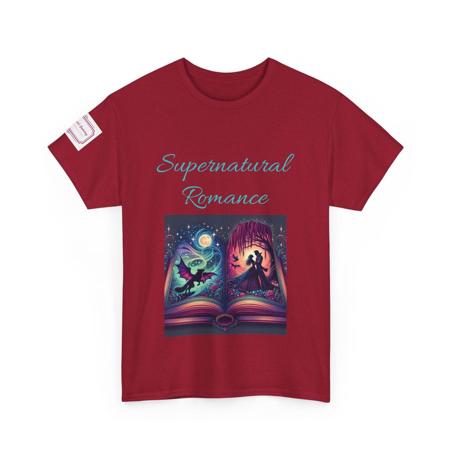 Fantasy - Unisex Heavy Cotton Tee - Supernatural Romance - The Dreamer's Bookshop.
