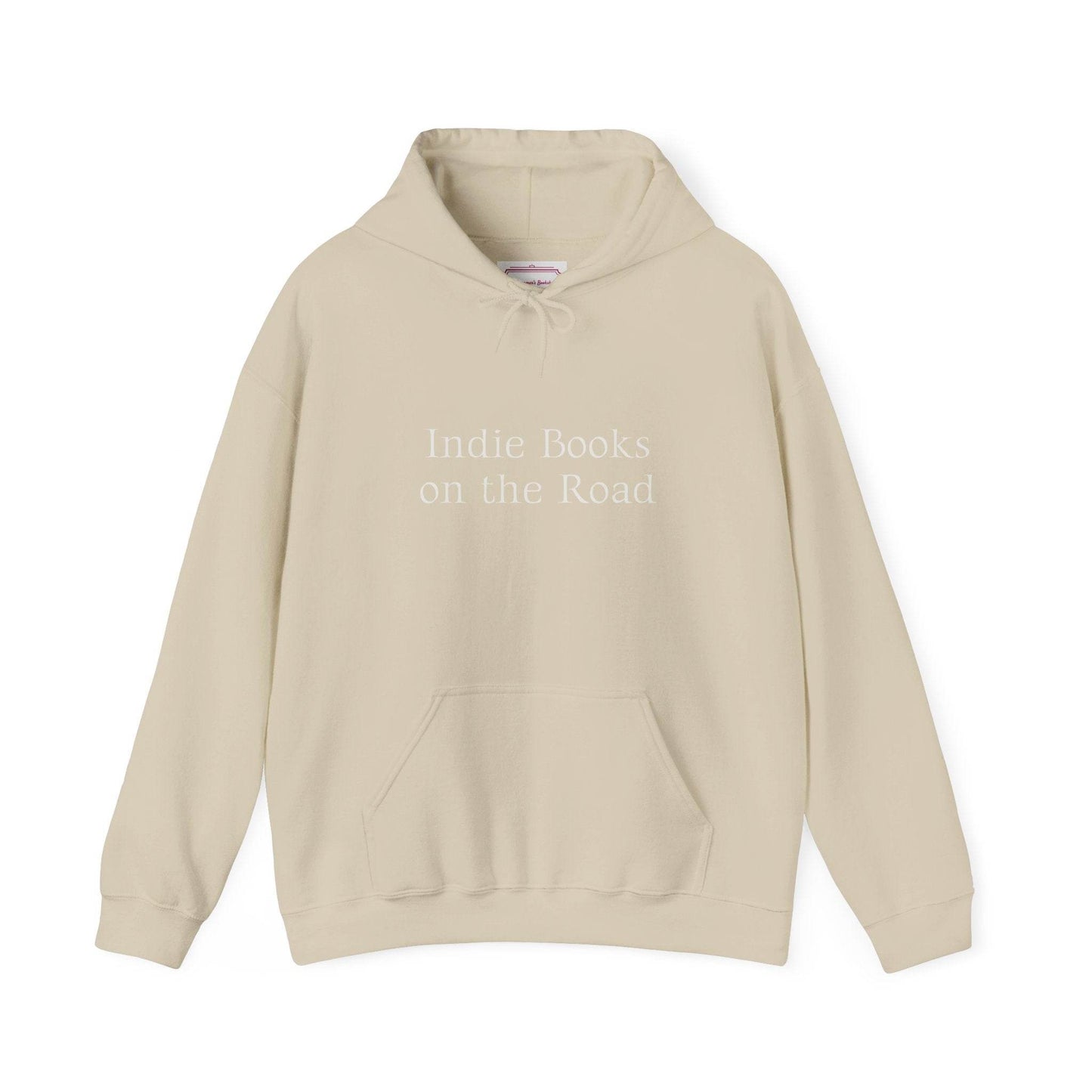 Indie Books on the Road Hooded Sweatshirt - Perfect for Book Lovers - The Dreamer's Bookshop.