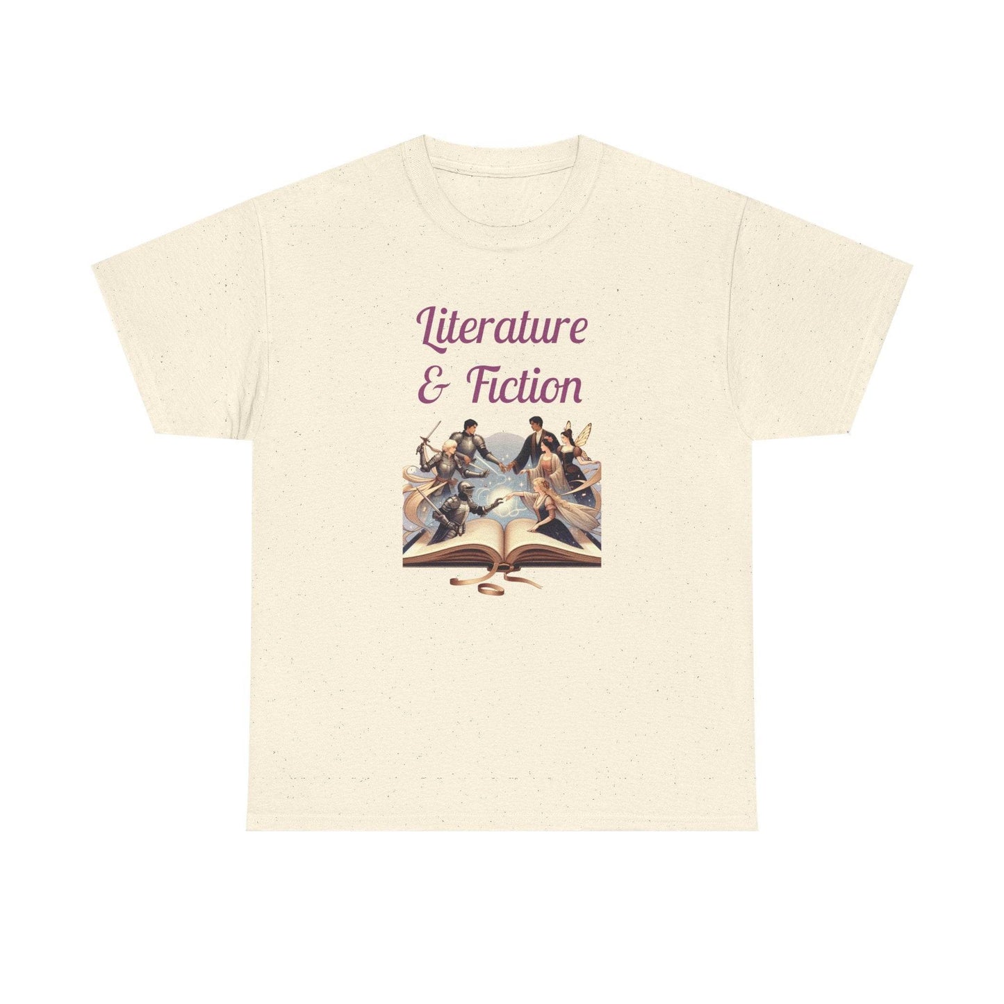 Fiction - Graphic Tee - Unisex Heavy Cotton T-Shirt Literature Books - The Dreamer's Bookshop.