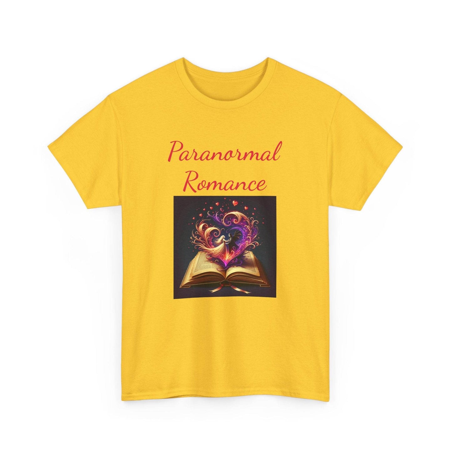 Fiction - Graphic Tee - Unisex Heavy Cotton T-Shirt Paranormal Romance - The Dreamer's Bookshop.