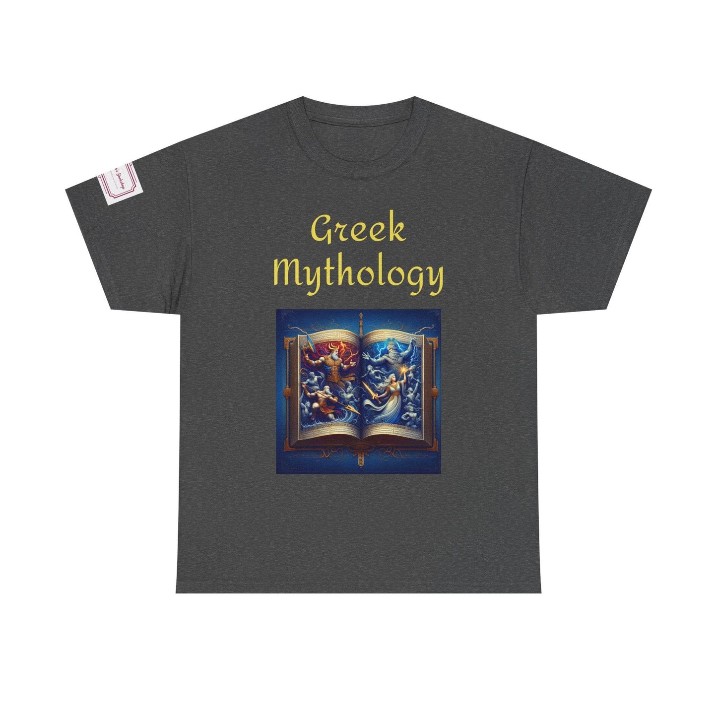 History - Graphic Unisex Heavy Cotton Tee - Greek Mythology - The Dreamer's Bookshop.