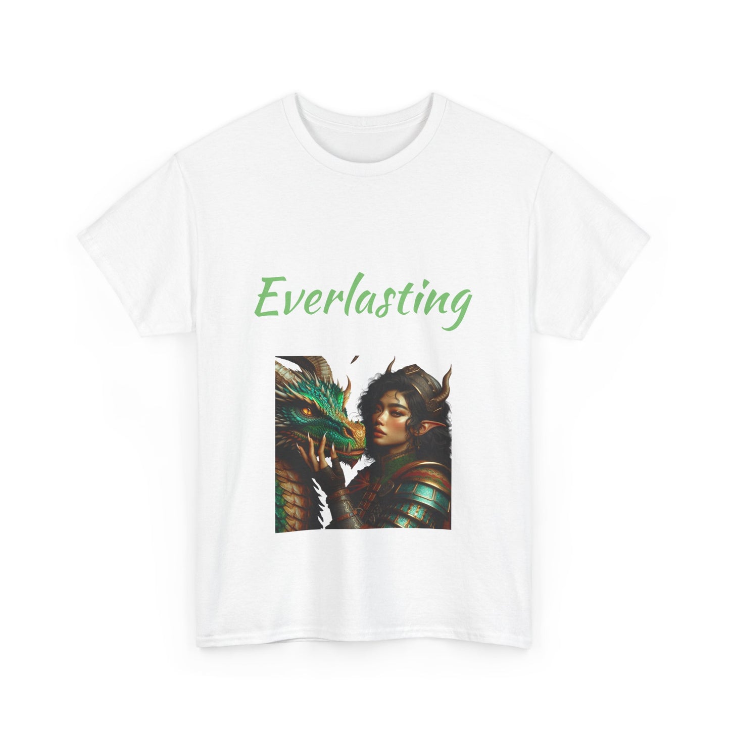 Book Lover's Unisex Heavy Cotton Tee - "Everlasting" - The Dreamer's Bookshop.