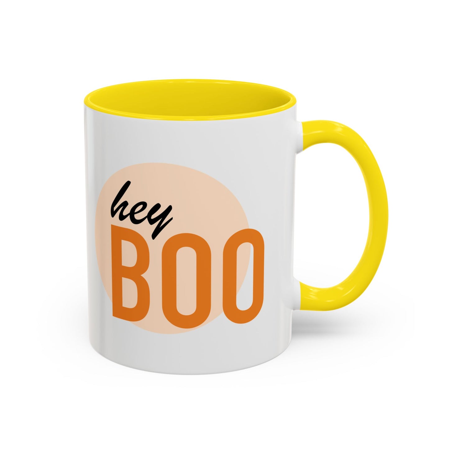 Hey Boo Spooky Coffee Mug - 11oz & 15oz Halloween
