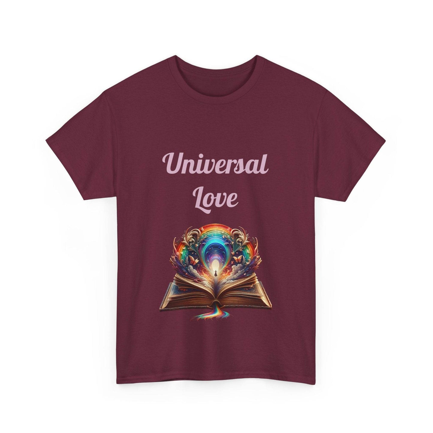 Universal Love - Unisex Heavy Cotton Tee - Queer Romance Books - The Dreamer's Bookshop.