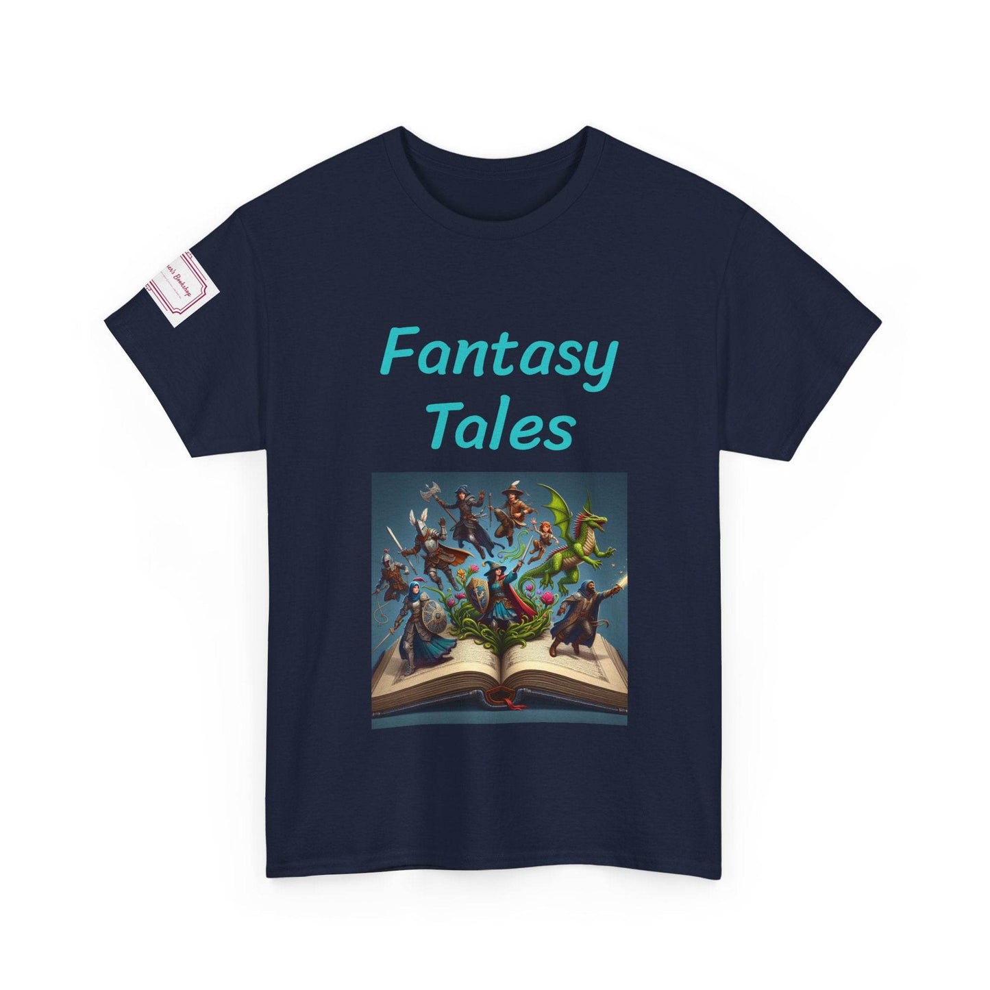 Magic - Graphic Unisex Heavy Cotton Tee - Fantasy Tales - The Dreamer's Bookshop.