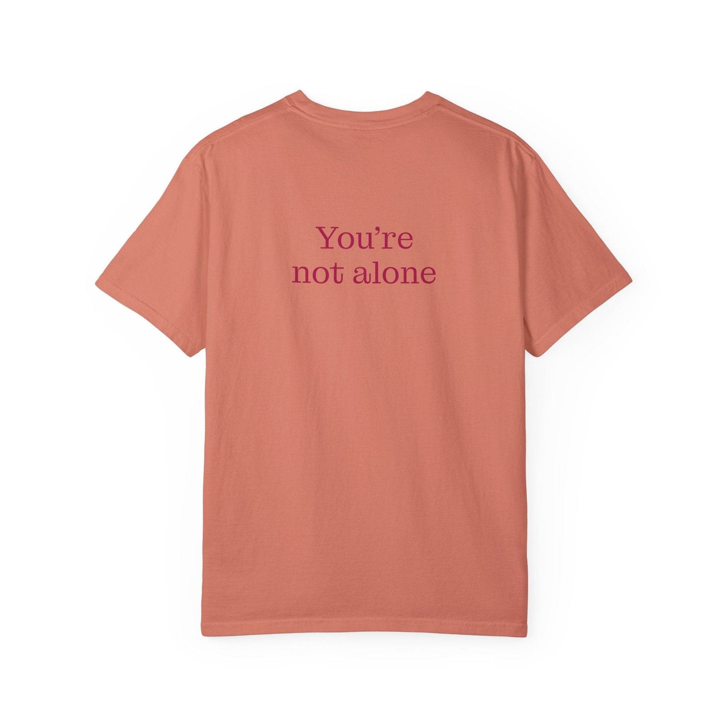 Cancer Survivor Unisex Garment-Dyed T-shirt - Inspirational Motivational Tee - The Dreamer's Bookshop.
