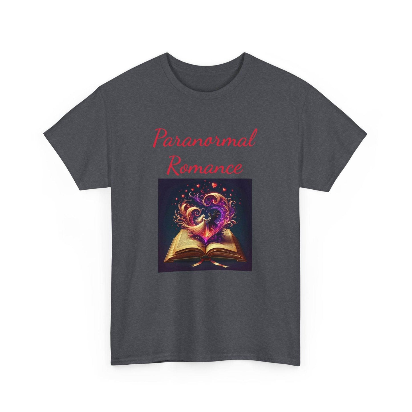 Fiction - Graphic Tee - Unisex Heavy Cotton T-Shirt Paranormal Romance - The Dreamer's Bookshop.