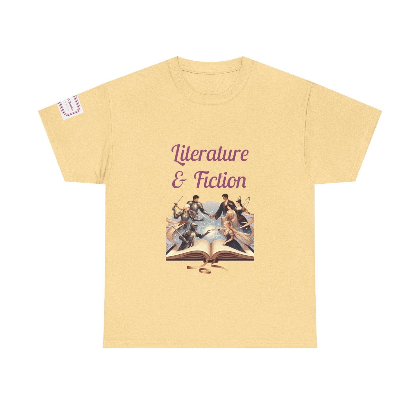 Fiction - Graphic Unisex Heavy Cotton Tee - Literature Books - The Dreamer's Bookshop.