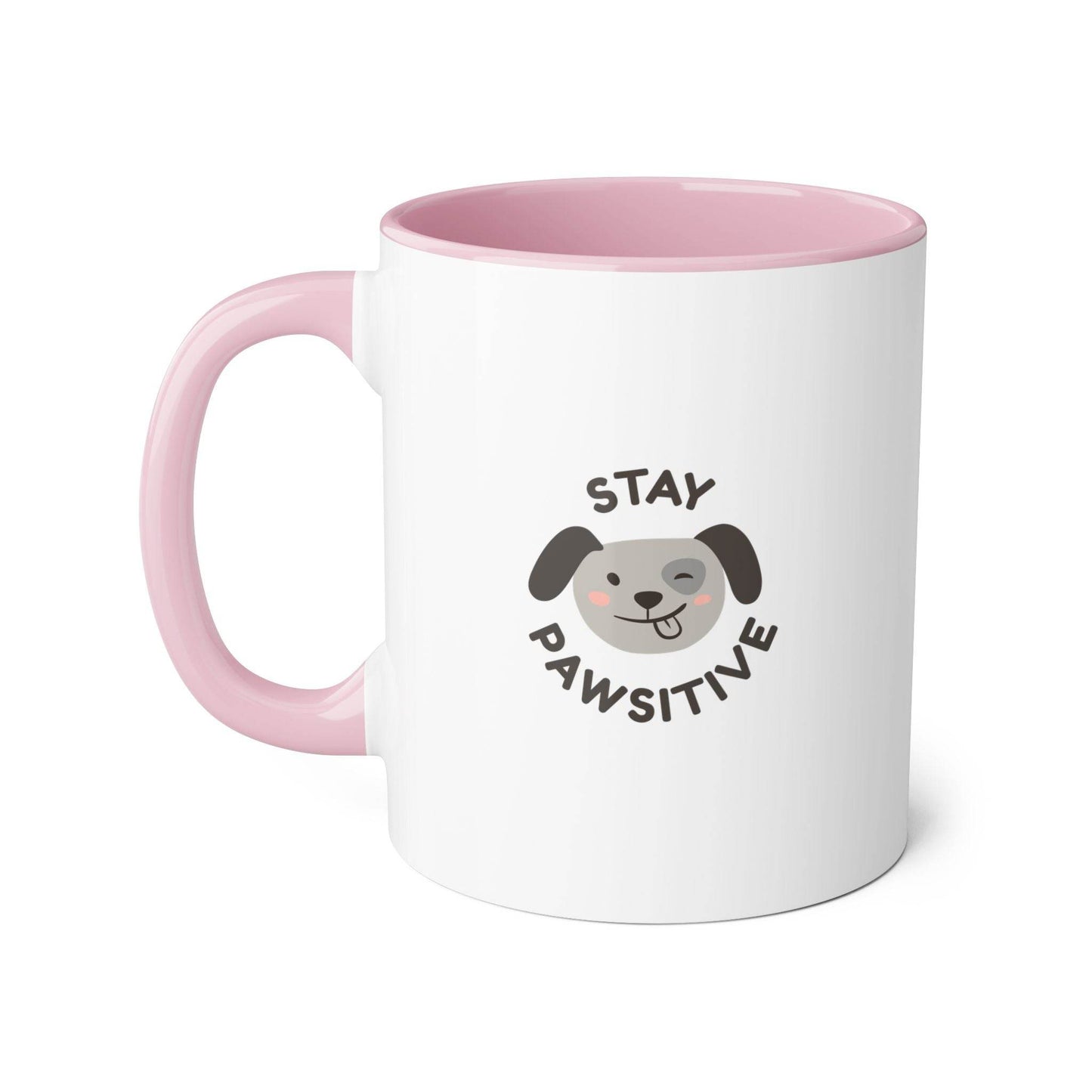 Funny Pawsitive Mug - 11oz Cup for Coffee Lovers - The Dreamer's Bookshop.