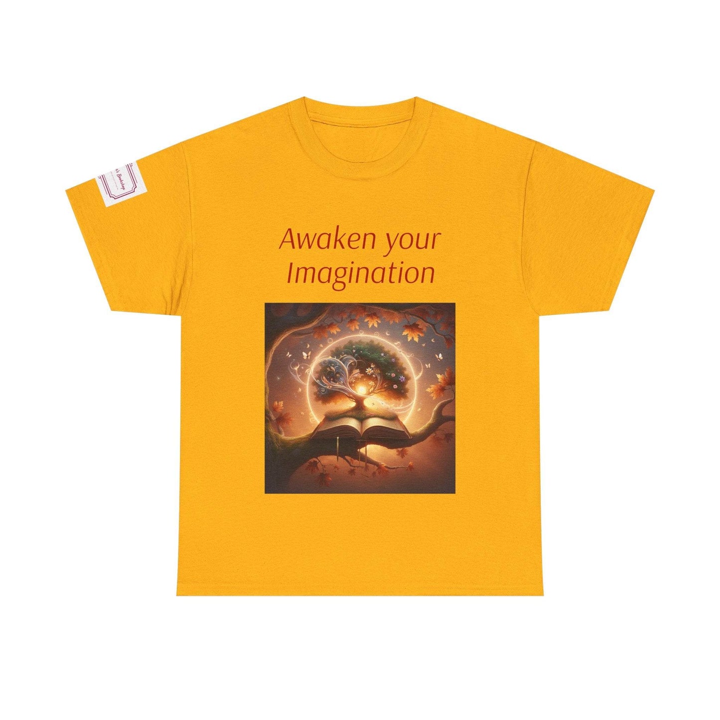Unisex Imagination Tee - Awaken Your Creativity - Perfect Gift for Book Lovers - The Dreamer's Bookshop.