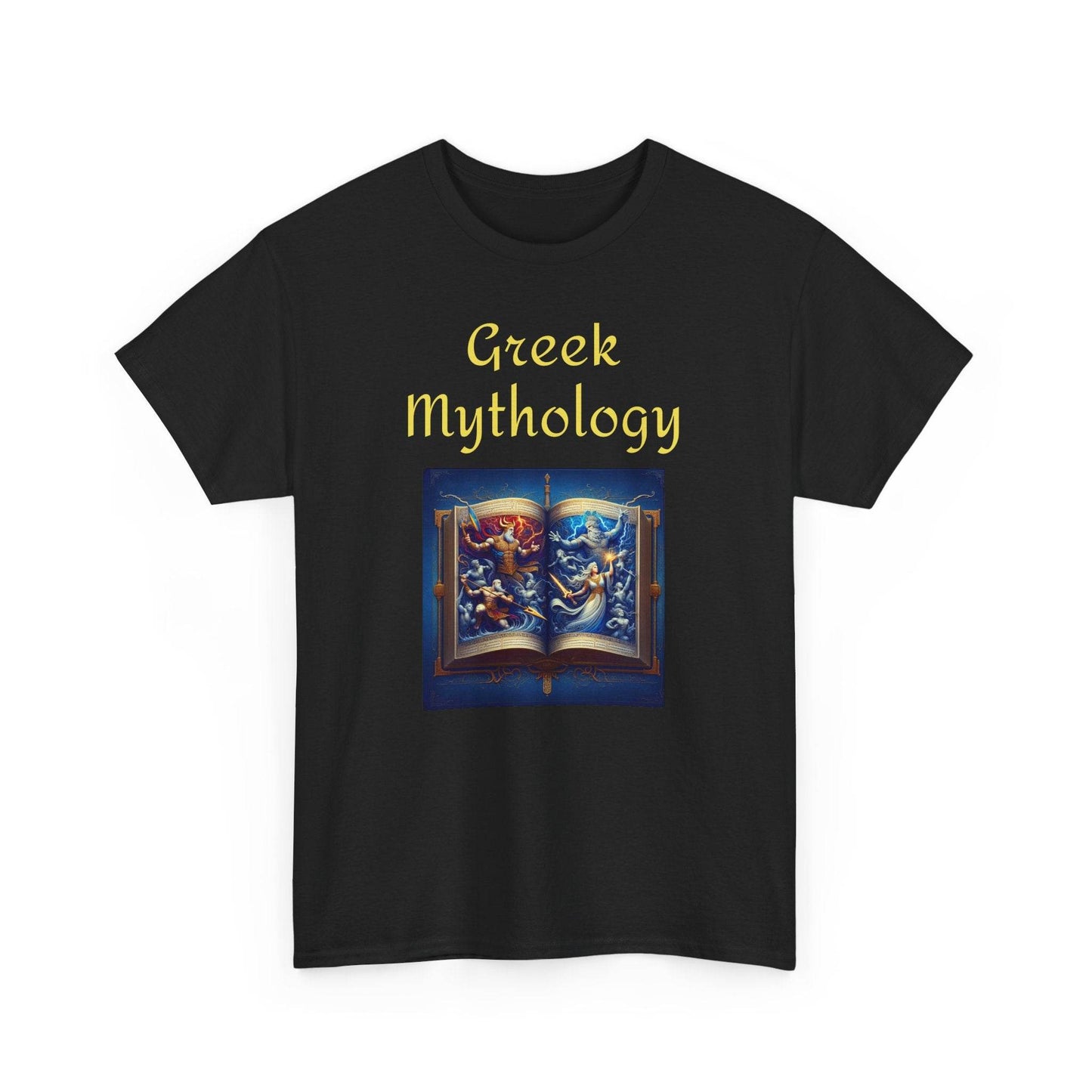 History - Graphic Tee - Unisex Heavy Cotton T-Shirt - Greek Mythology - The Dreamer's Bookshop.