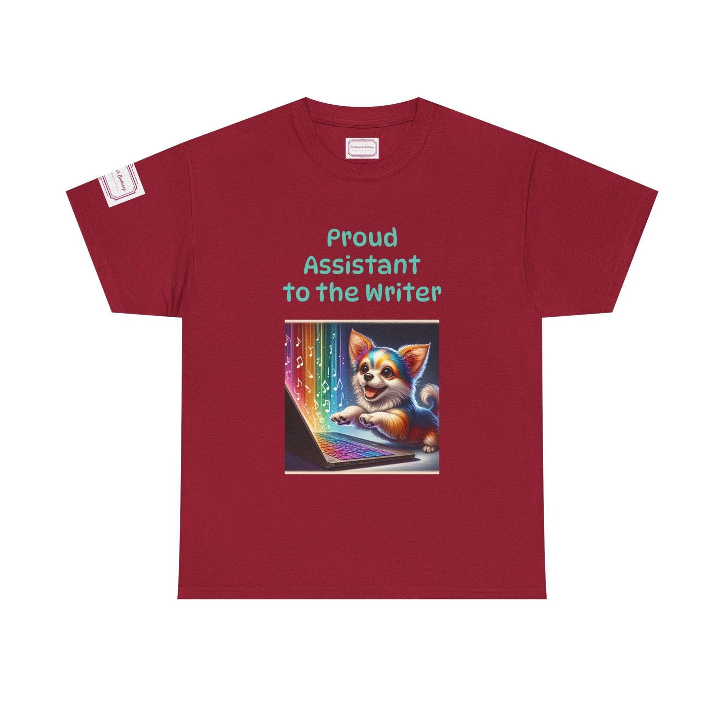 Writer Assistant - Unisex Heavy Cotton Tee - Perfect for Book Lovers - The Dreamer's Bookshop.