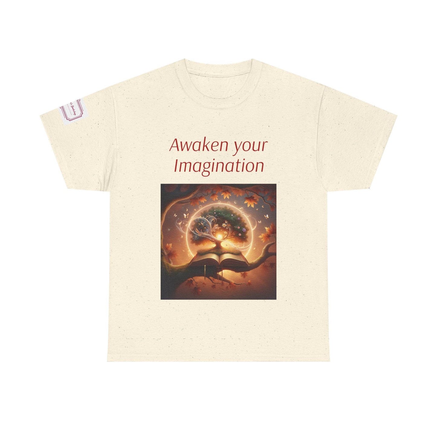 Unisex Imagination Tee - Awaken Your Creativity - Perfect Gift for Book Lovers - The Dreamer's Bookshop.