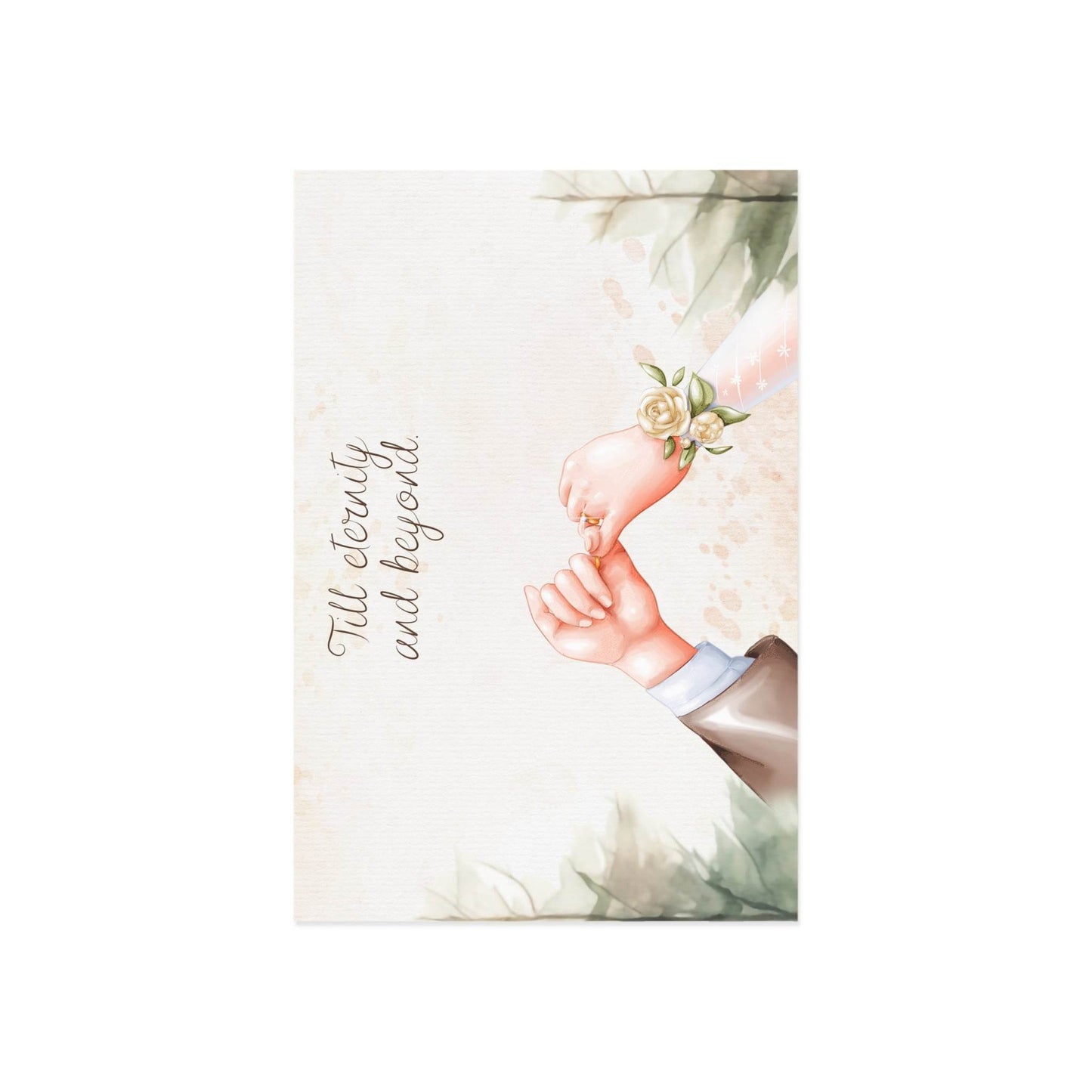 The Dreamer's Bookshop Cute "Beyond" Wedding Card - The Dreamer's Bookshop.