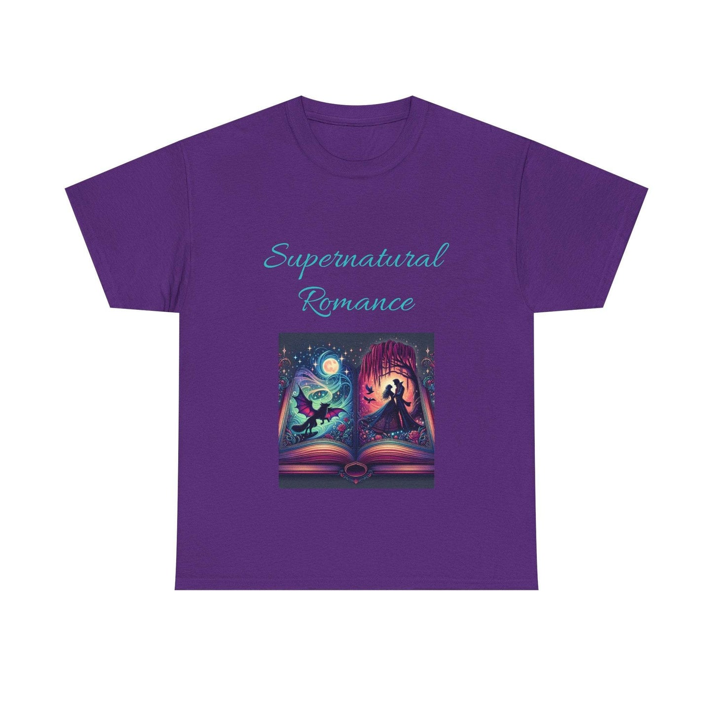 Fantasy - Unisex Heavy Cotton Tee - Supernatural Romance - The Dreamer's Bookshop.