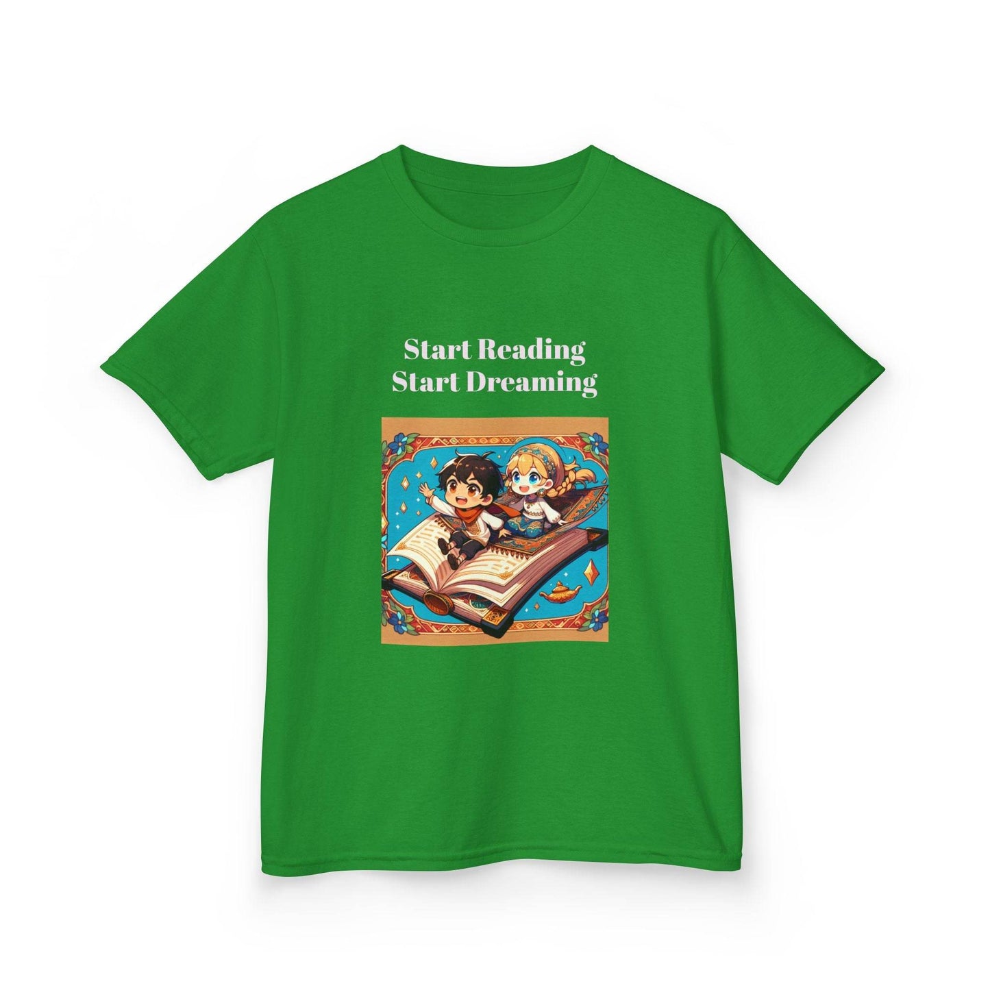 EU - Kids Start Reading Start Dreaming Tee - The Dreamer's Bookshop.