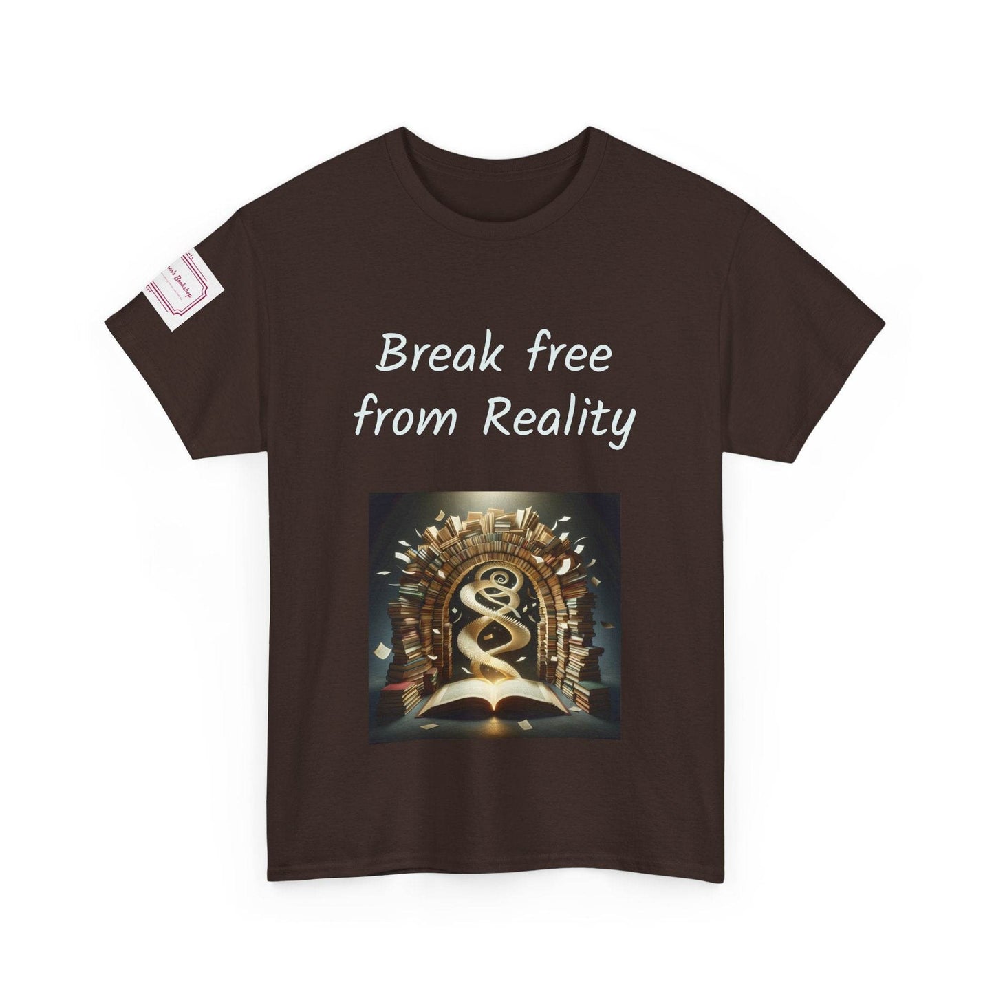Break Free - Unisex Heavy Cotton Tee - Book Lovers - The Dreamer's Bookshop.
