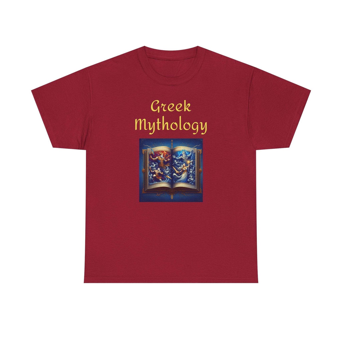 History - Graphic Tee - Unisex Heavy Cotton T-Shirt - Greek Mythology - The Dreamer's Bookshop.