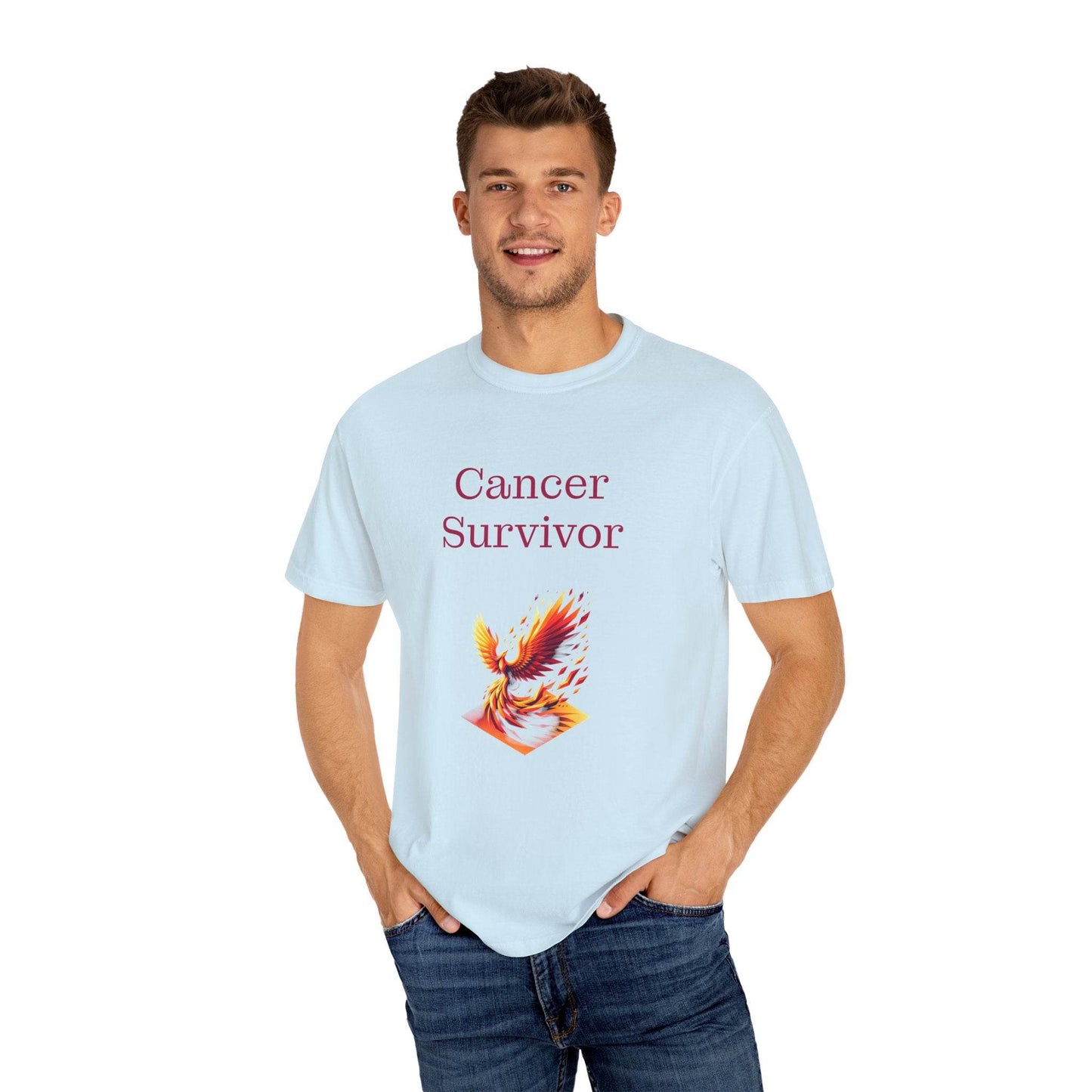 Cancer Survivor Unisex T-Shirt - Empowering Tee for Healthcare Awareness - The Dreamer's Bookshop.