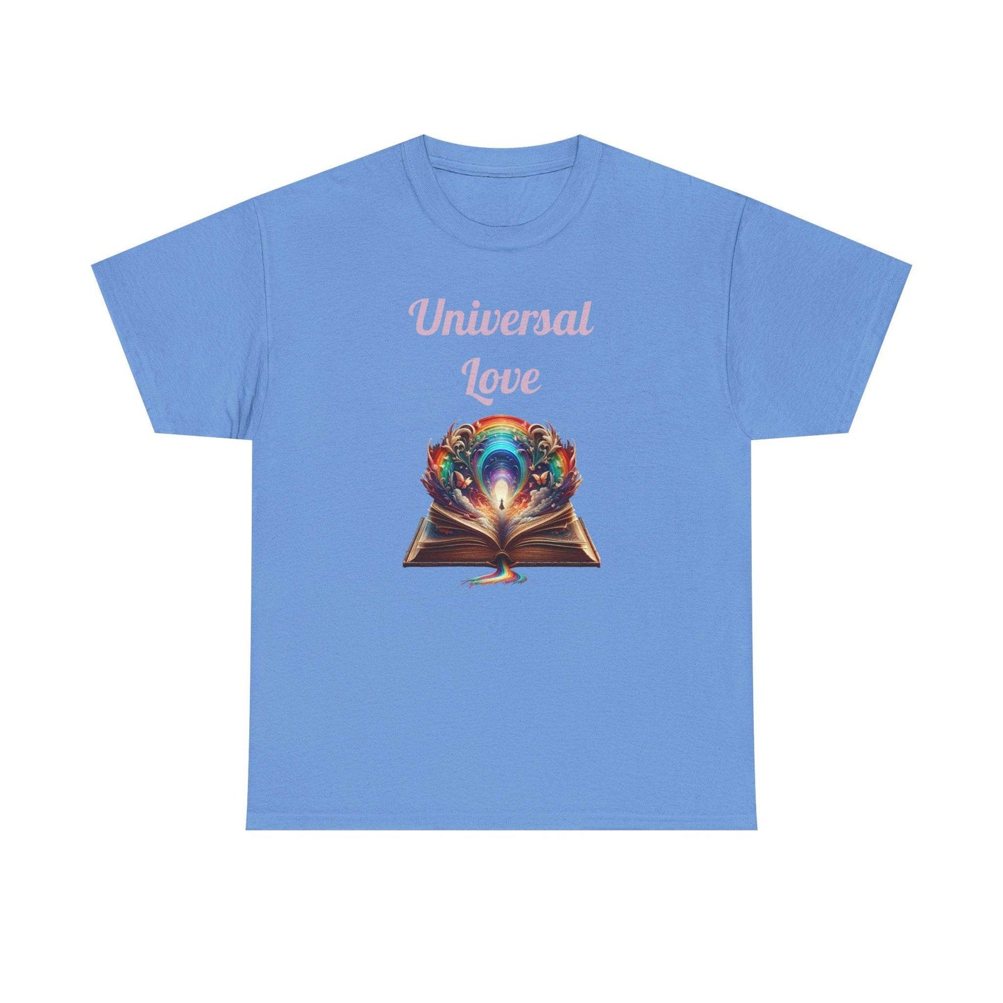 Universal Love - Graphic Tee - Unisex Heavy Cotton T-Shirt Queer Romance Books - The Dreamer's Bookshop.
