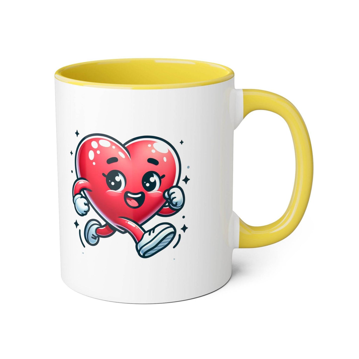 Be Happy Stay Positive Accent Mug - 11oz Coffee Cup for Daily Inspiration - The Dreamer's Bookshop.