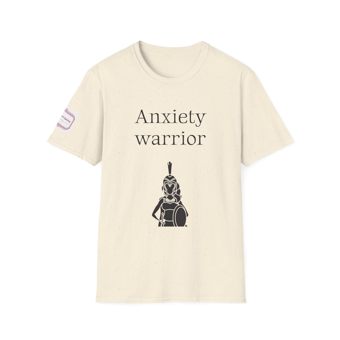 Anxiety Warrior Unisex Softstyle T-Shirt - Empowering Graphic Tee for Mental Health Awareness