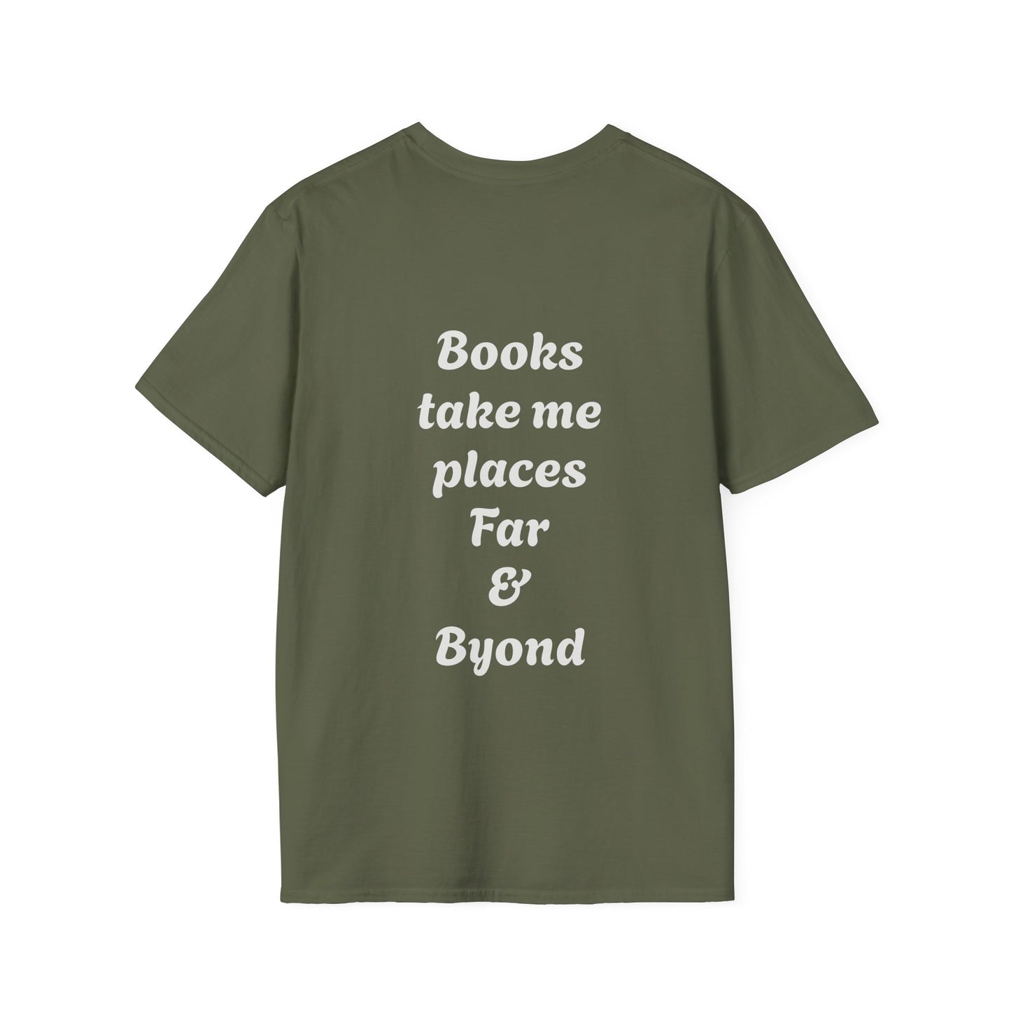 Unisex Travel-Inspired T-Shirt - "I'm a Traveller of Worlds" - Perfect for Book Lovers - The Dreamer's Bookshop.