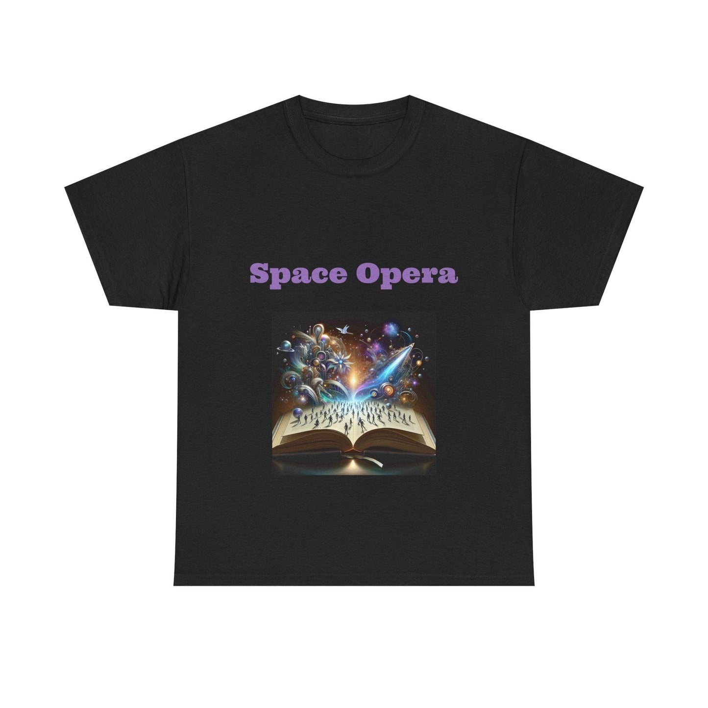 Space Opera - Unisex Heavy Cotton Tee - Sci-Fi Books - The Dreamer's Bookshop.