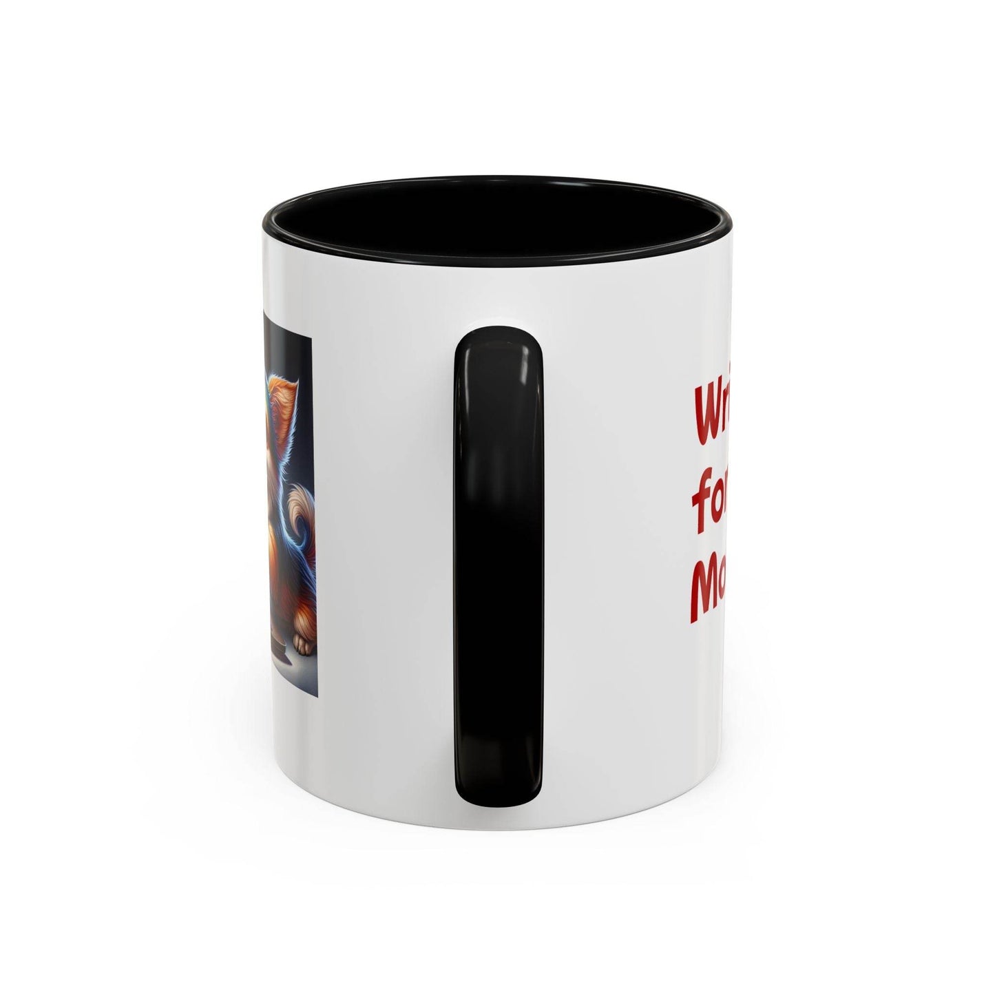Playful Dog Writer Coffee Mug - Cute Gift for Book Lovers - The Dreamer's Bookshop.