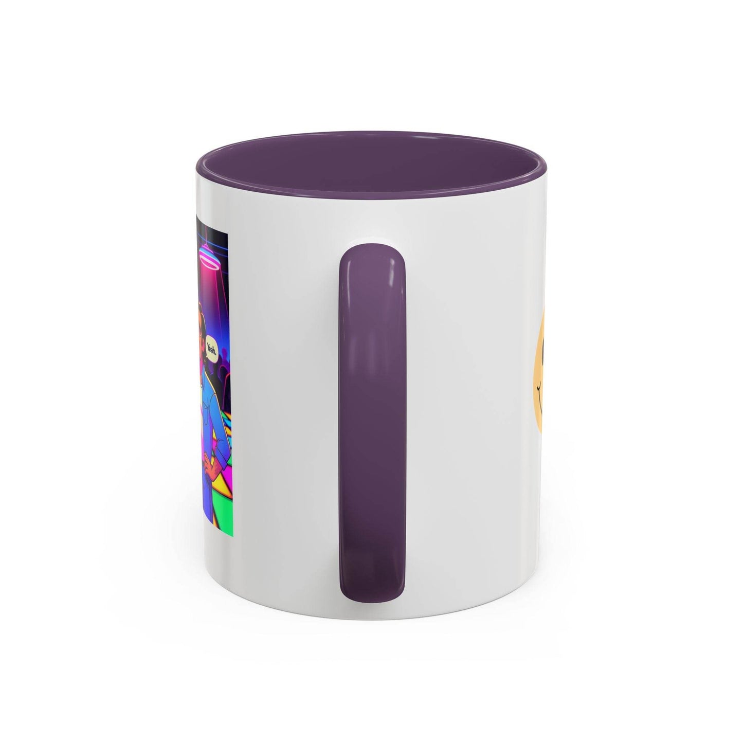 Retro Vibe Accent Coffee Mug - You should be writing - The Dreamer's Bookshop.