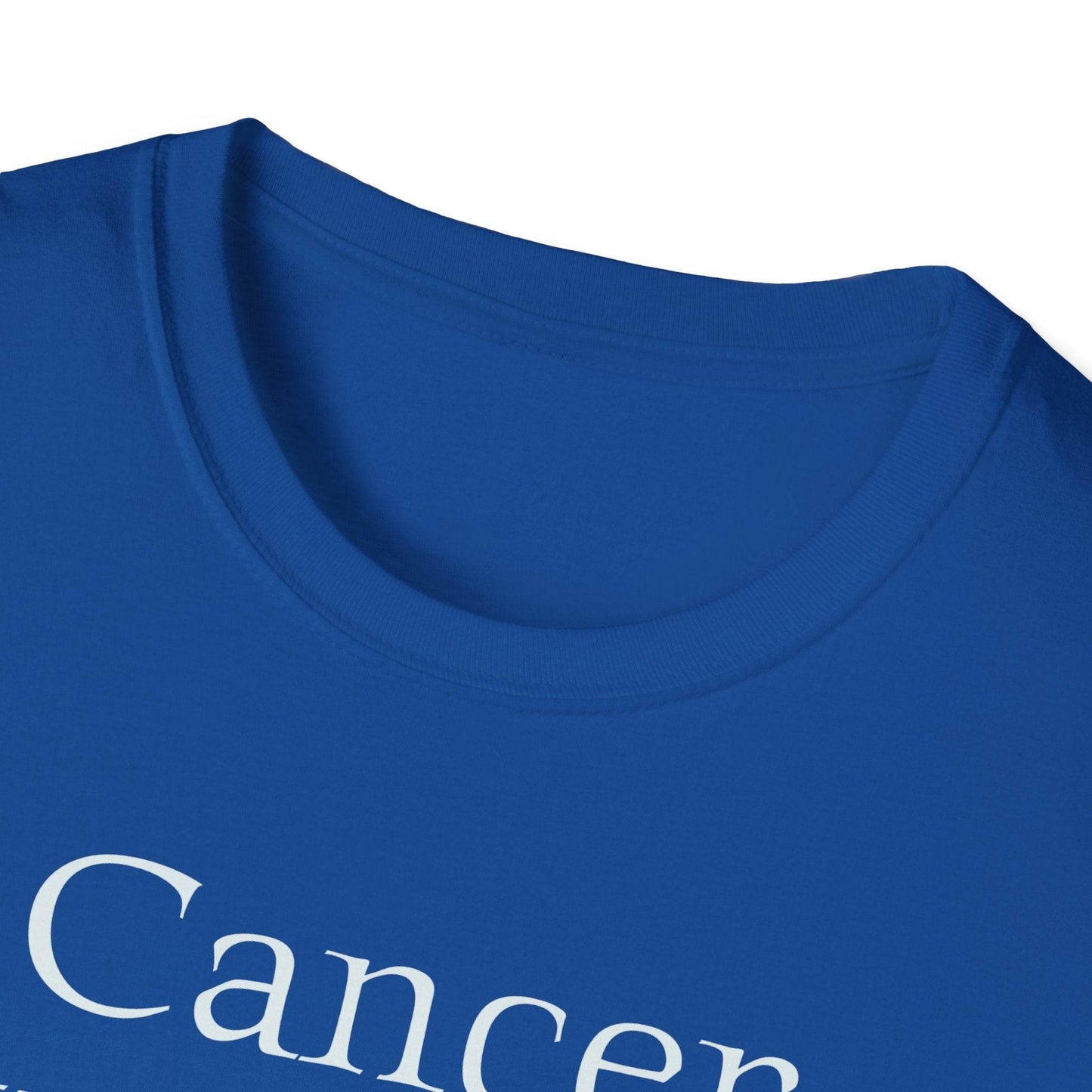 Cancer Warrior Unisex Softstyle T-Shirt - Empowering Graphic Tee for Women's Health Awarenes - The Dreamer's Bookshop.