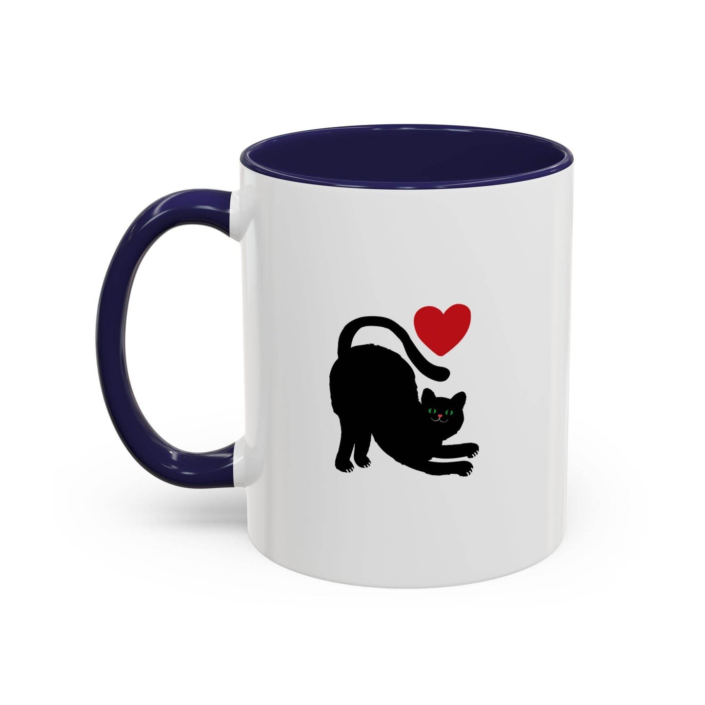 Playful Cat Love Mug - Cute Gift for Tea Lovers - The Dreamer's Bookshop.