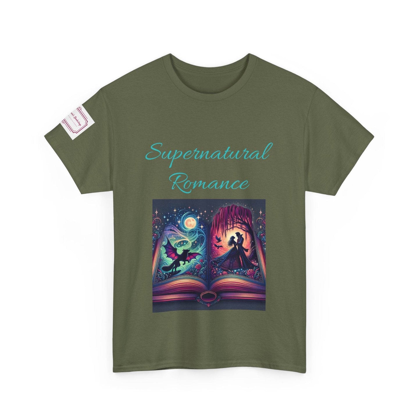 Fantasy - Unisex Heavy Cotton Tee - Supernatural Romance - The Dreamer's Bookshop.