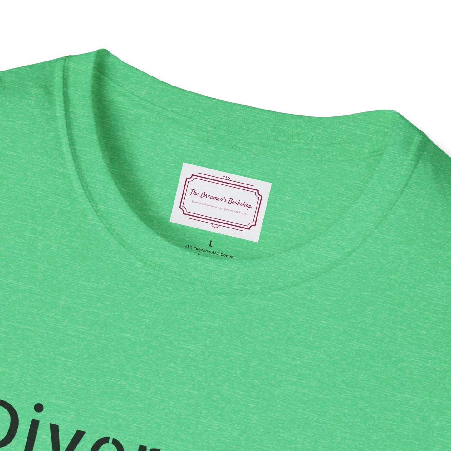 Divergent Neurodivergent T-Shirt - Unisex Softstyle Tee for Acceptance and Awareness - The Dreamer's Bookshop.