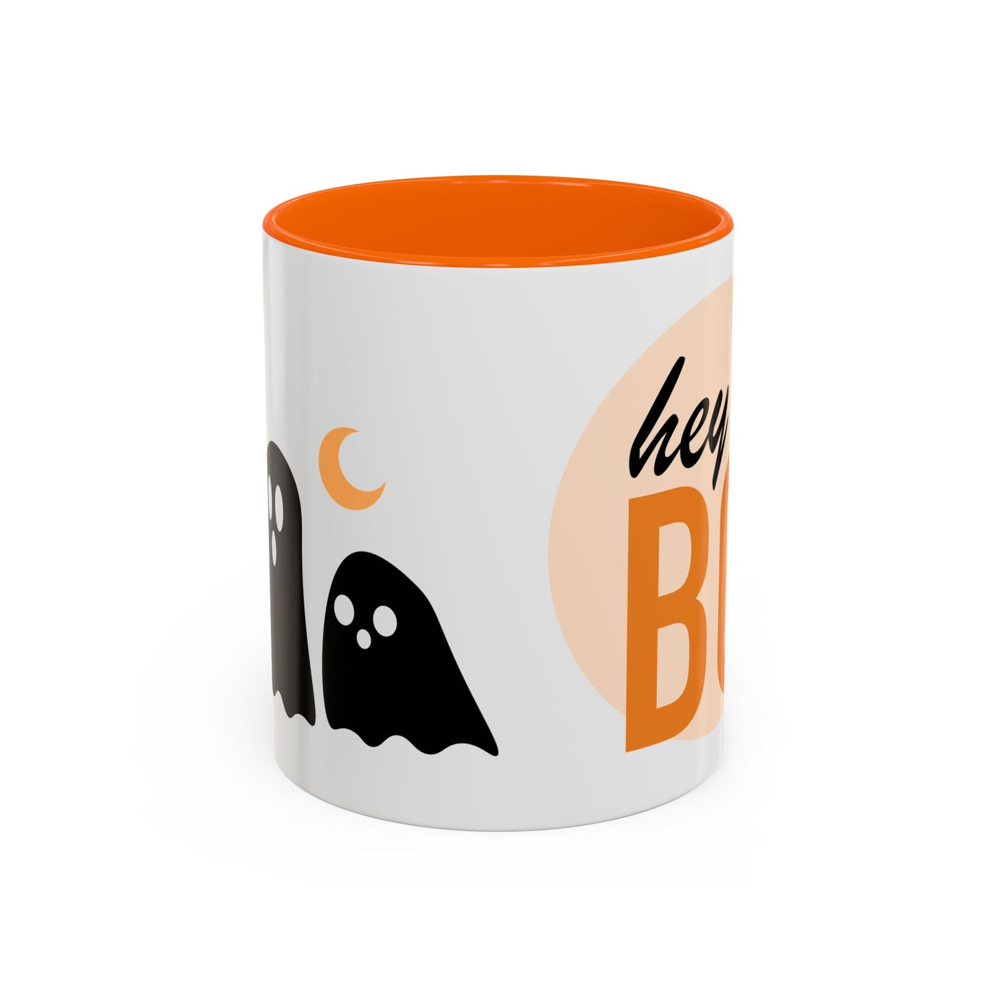 Hey Boo - Spooky Coffee Mug - Halloween Gift for Book Lovers