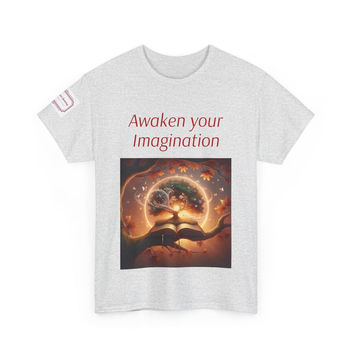 Unisex Imagination Tee - Awaken Your Creativity - Perfect Gift for Book Lovers - The Dreamer's Bookshop.