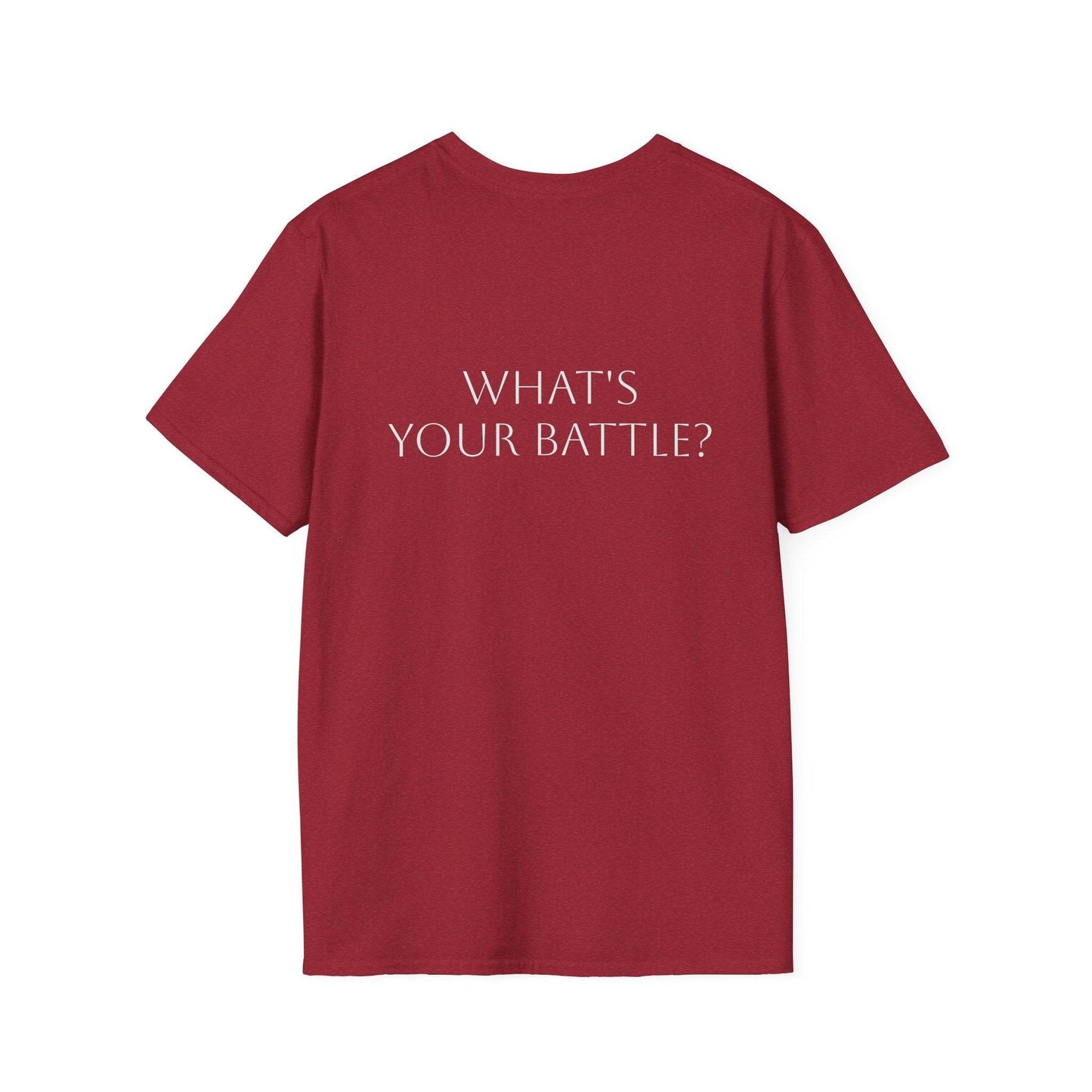 M.S. Warrior Unisex Softstyle T-Shirt - Embrace Your Battles - The Dreamer's Bookshop.